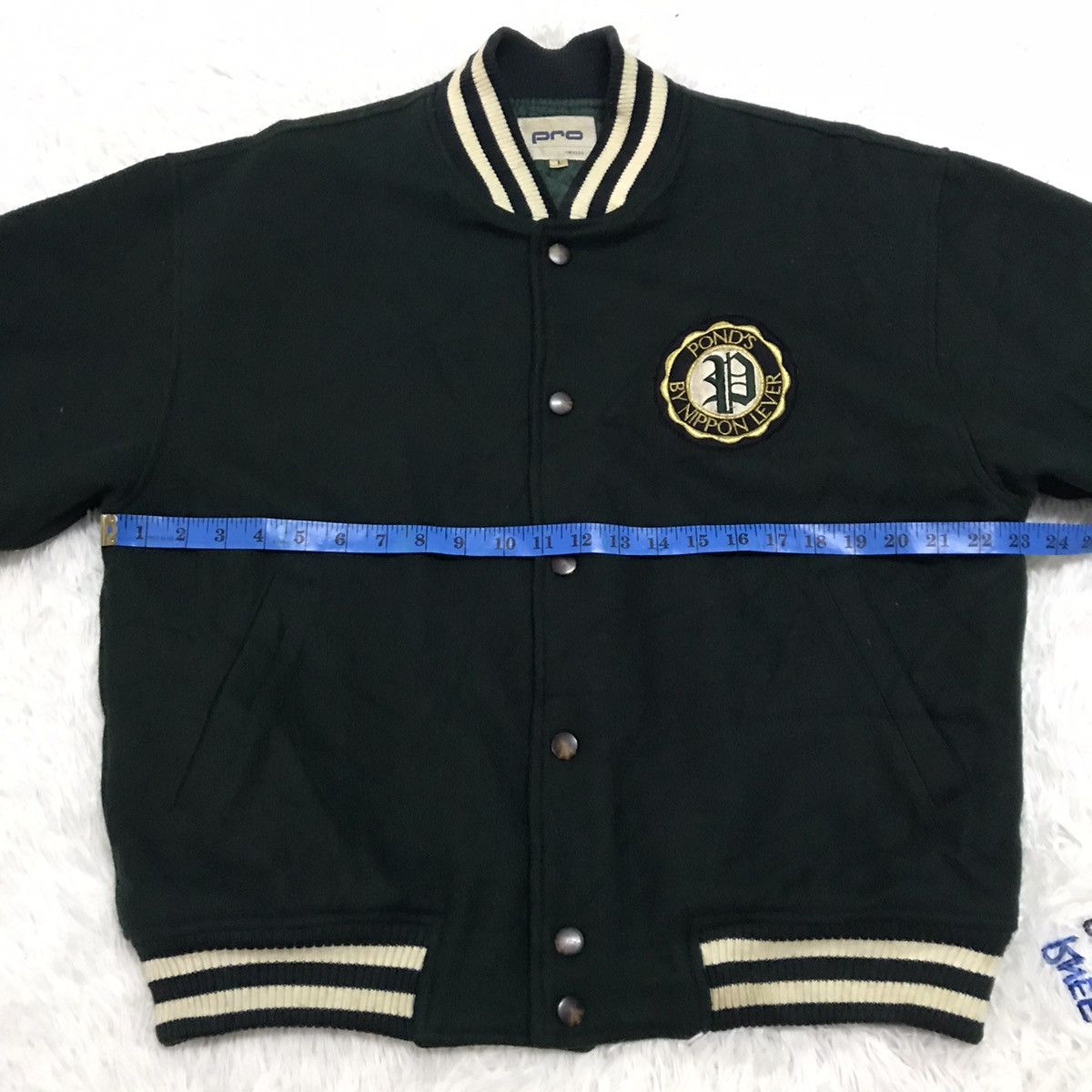 Japanese Brand Pro onward Pond’s by Nippon Lever varsity jacket Size US L / EU 52-54 / 3 - 6 Thumbnail