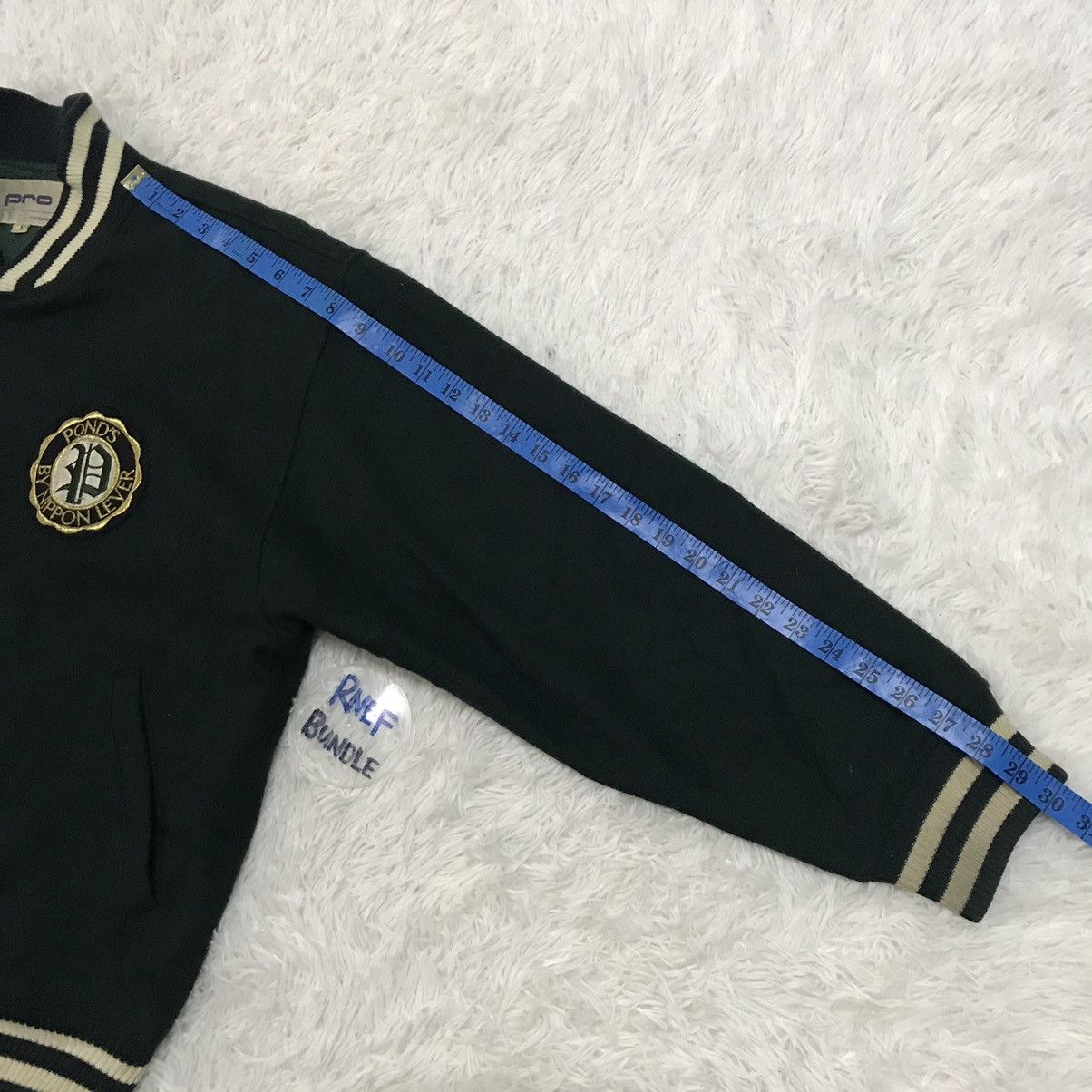 Japanese Brand Pro onward Pond’s by Nippon Lever varsity jacket Size US L / EU 52-54 / 3 - 9 Thumbnail