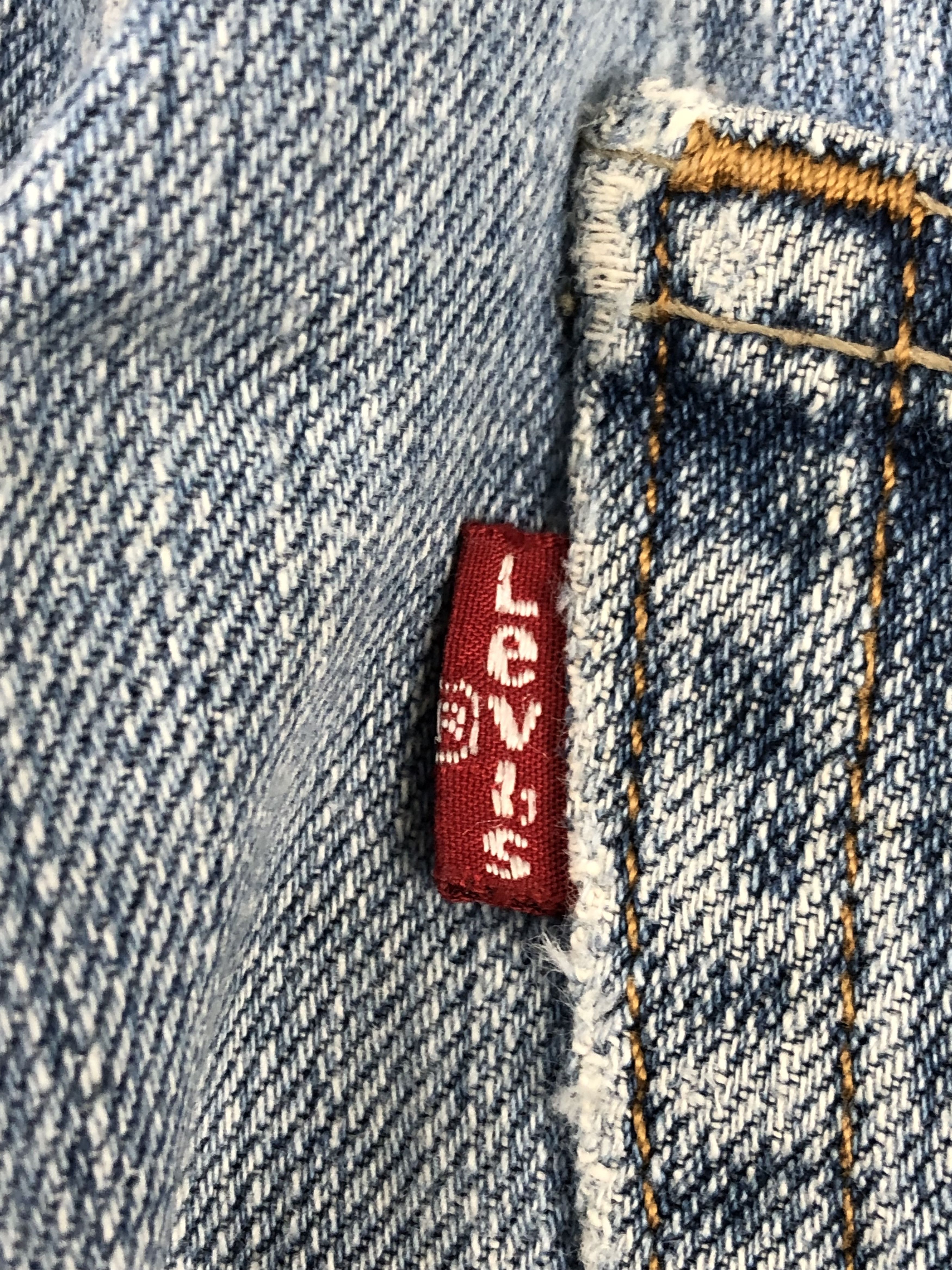 Levi's × Vintage Vintage Levis 559 Faded Blue Jeans Size US 33 - 6 Thumbnail