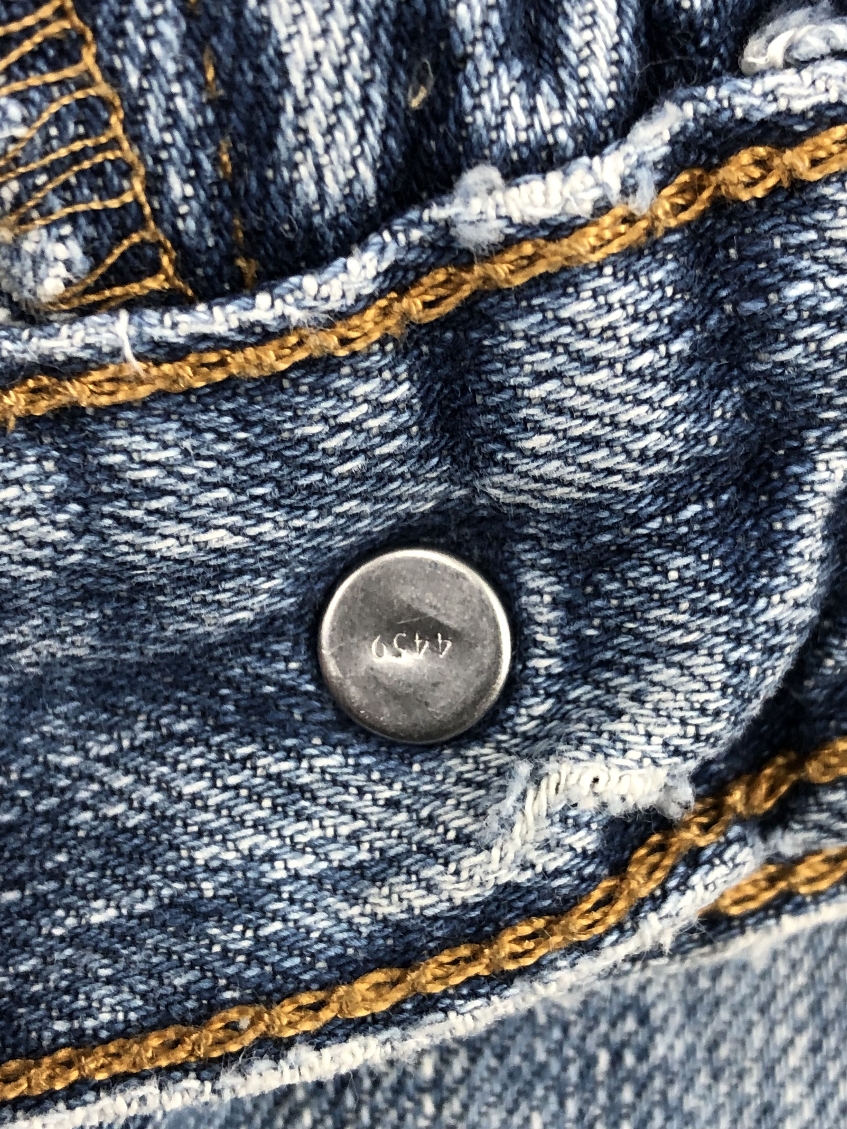 Levi's × Vintage Vintage Levis 559 Faded Blue Jeans Size US 33 - 12 Thumbnail