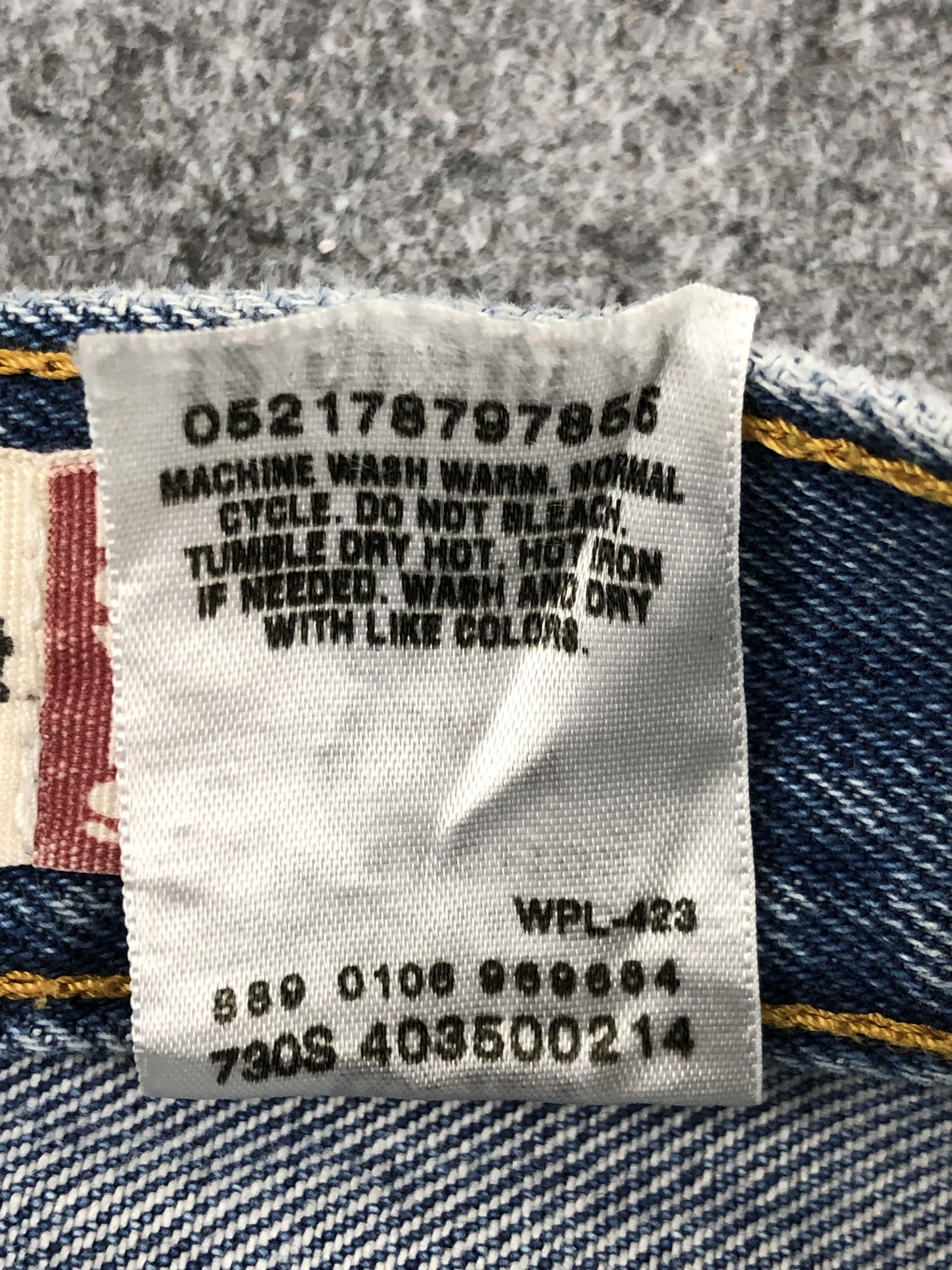 Levi's × Vintage Vintage Levis 550 Faded Blue Jeans W26 Size US 26 / EU 42 - 7 Thumbnail
