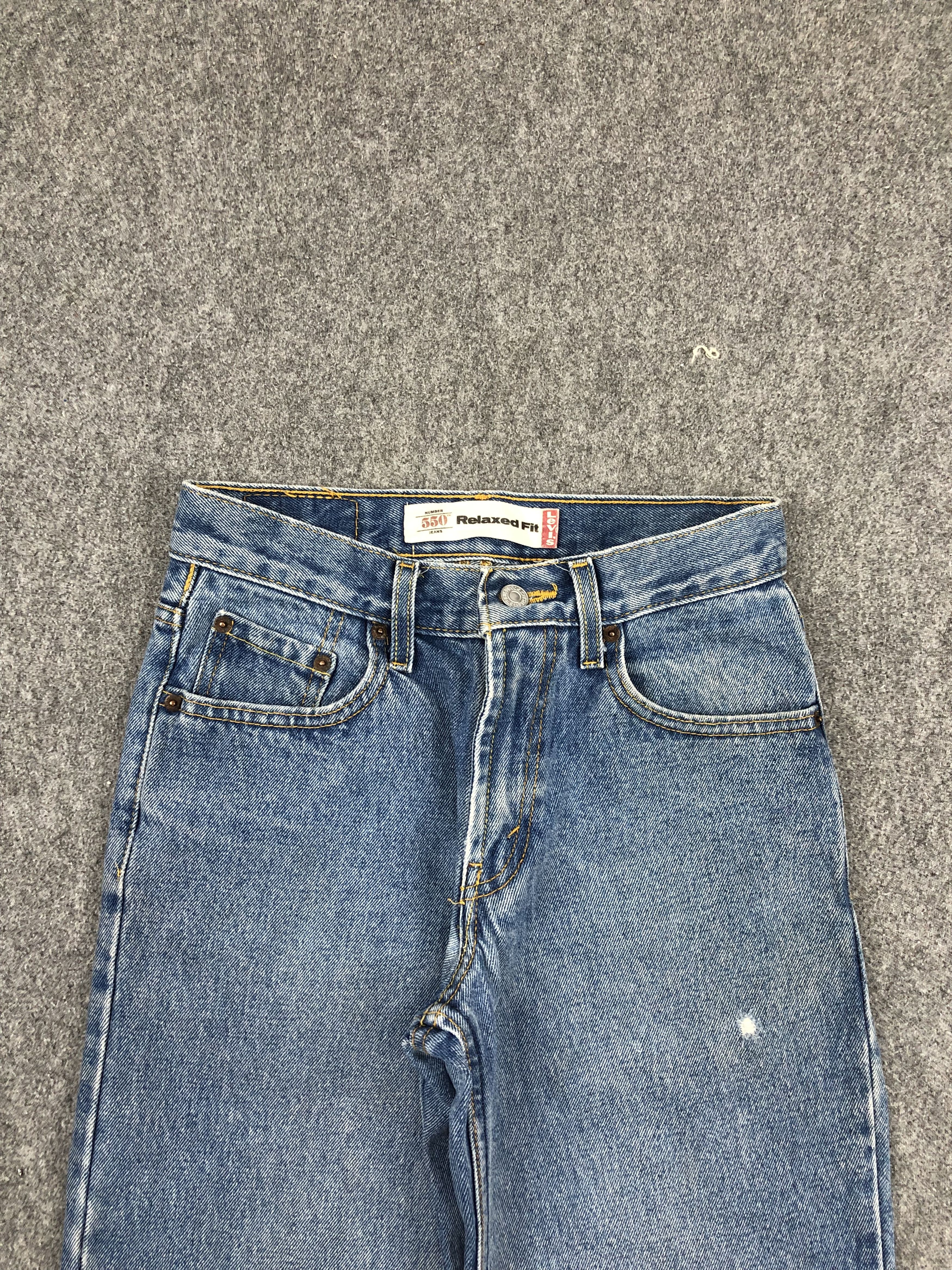 Levi's × Vintage Vintage Levis 550 Faded Blue Jeans W26 Size US 26 / EU 42 - 2 Thumbnail