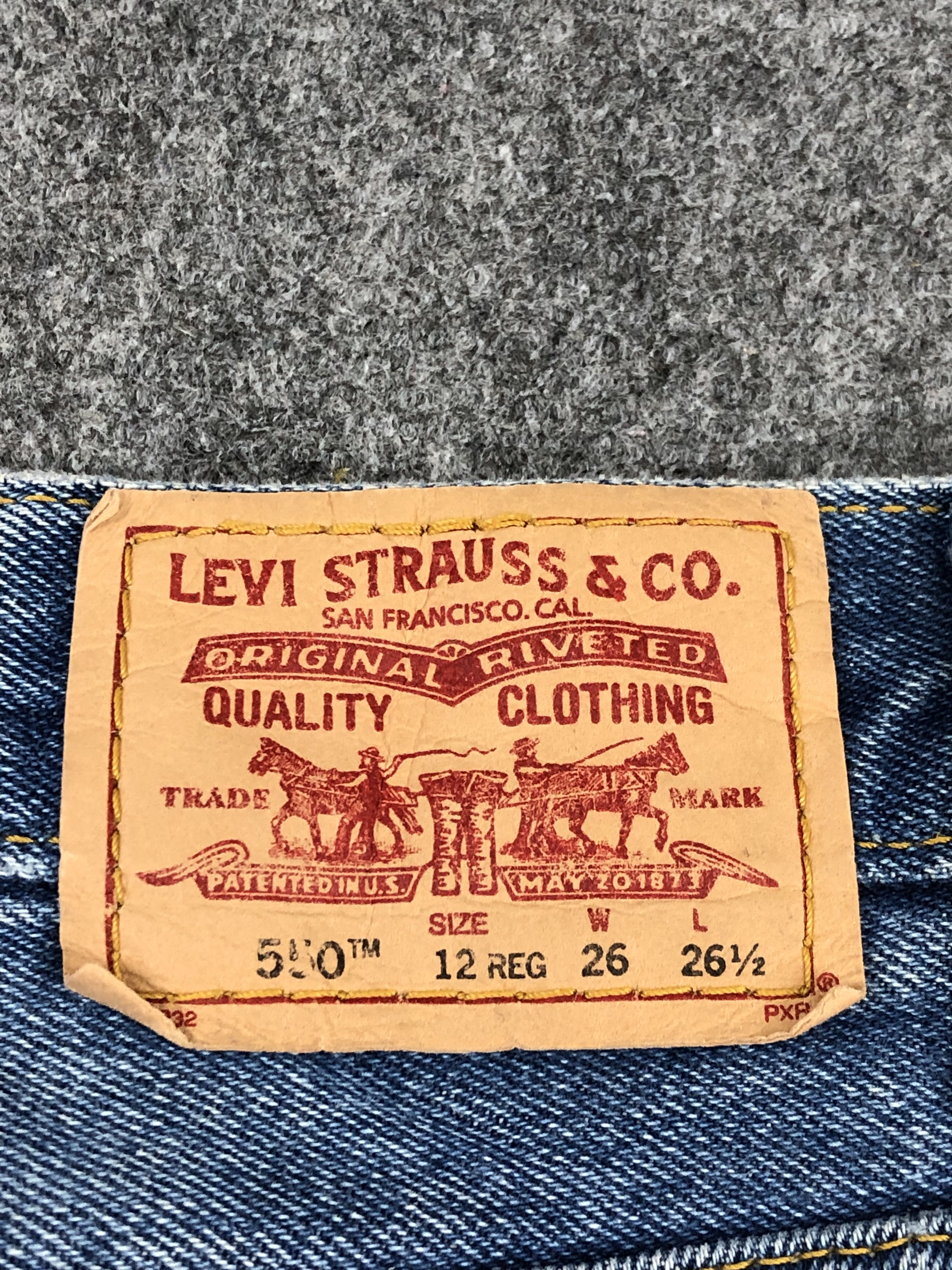 Levi's × Vintage Vintage Levis 550 Faded Blue Jeans W26 Size US 26 / EU 42 - 5 Thumbnail