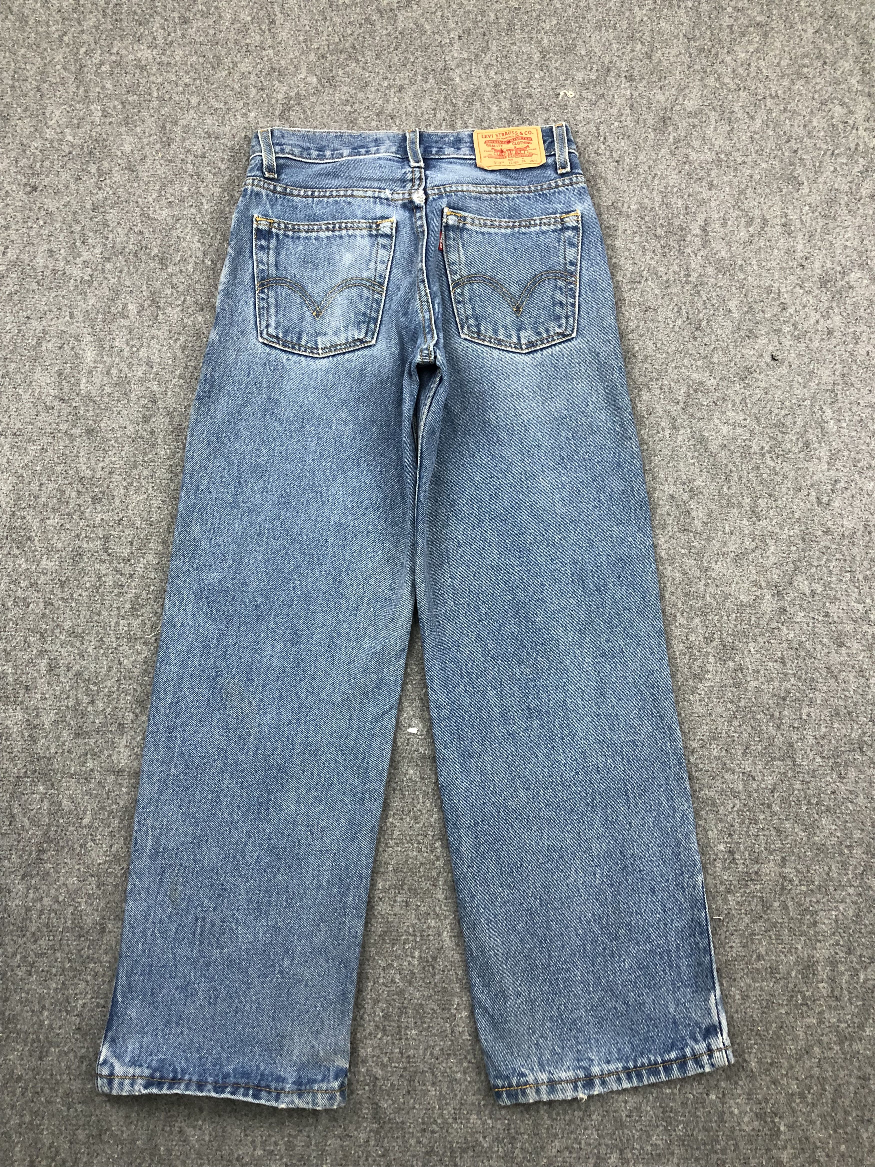 Levi's × Vintage Vintage Levis 550 Faded Blue Jeans W26 Size US 26 / EU 42 - 3 Thumbnail