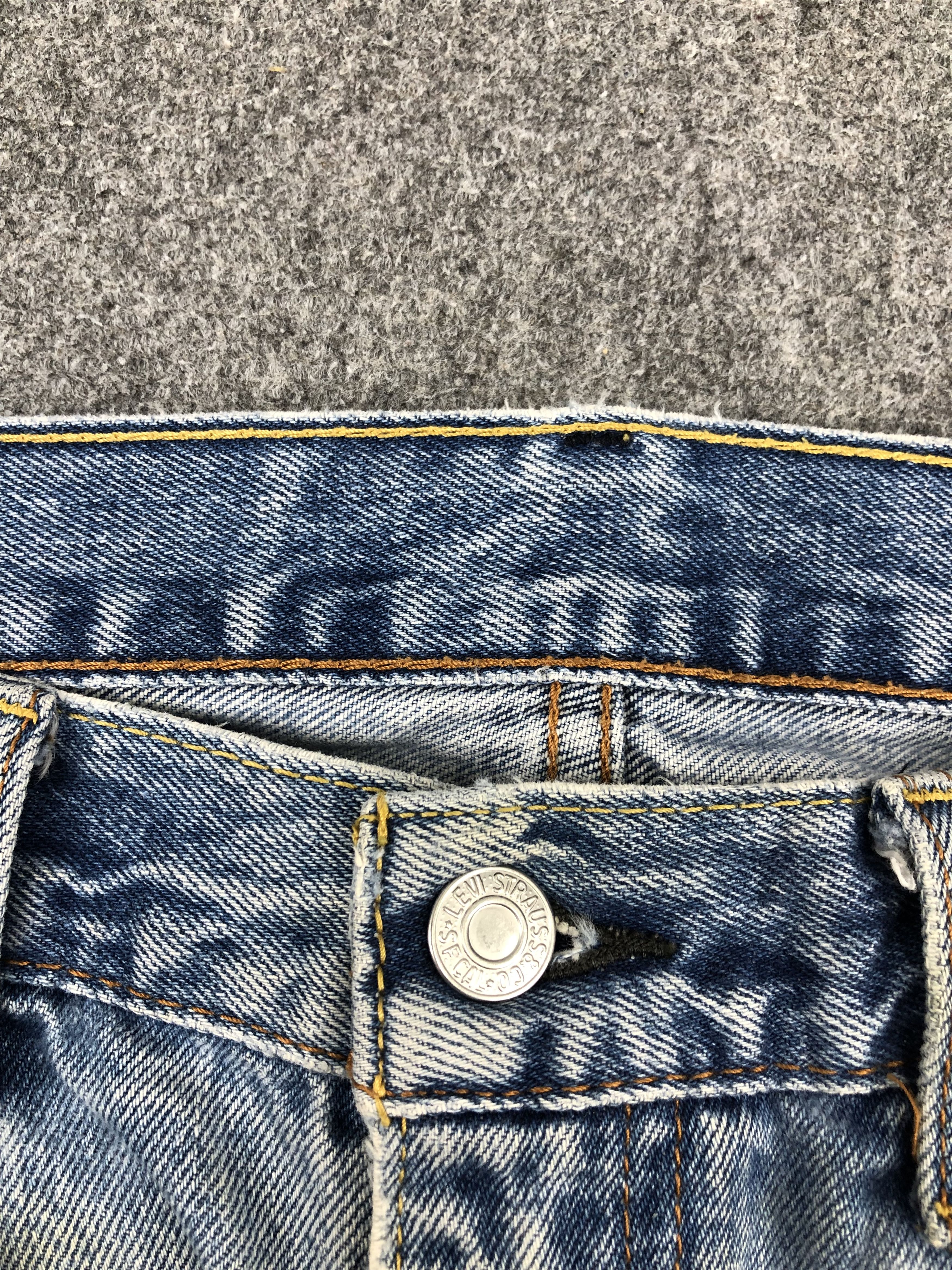 Levi's Vintage Levis 505 Faded Blue Jeans DP1414 Size US 36 / EU 52 - 11 Thumbnail