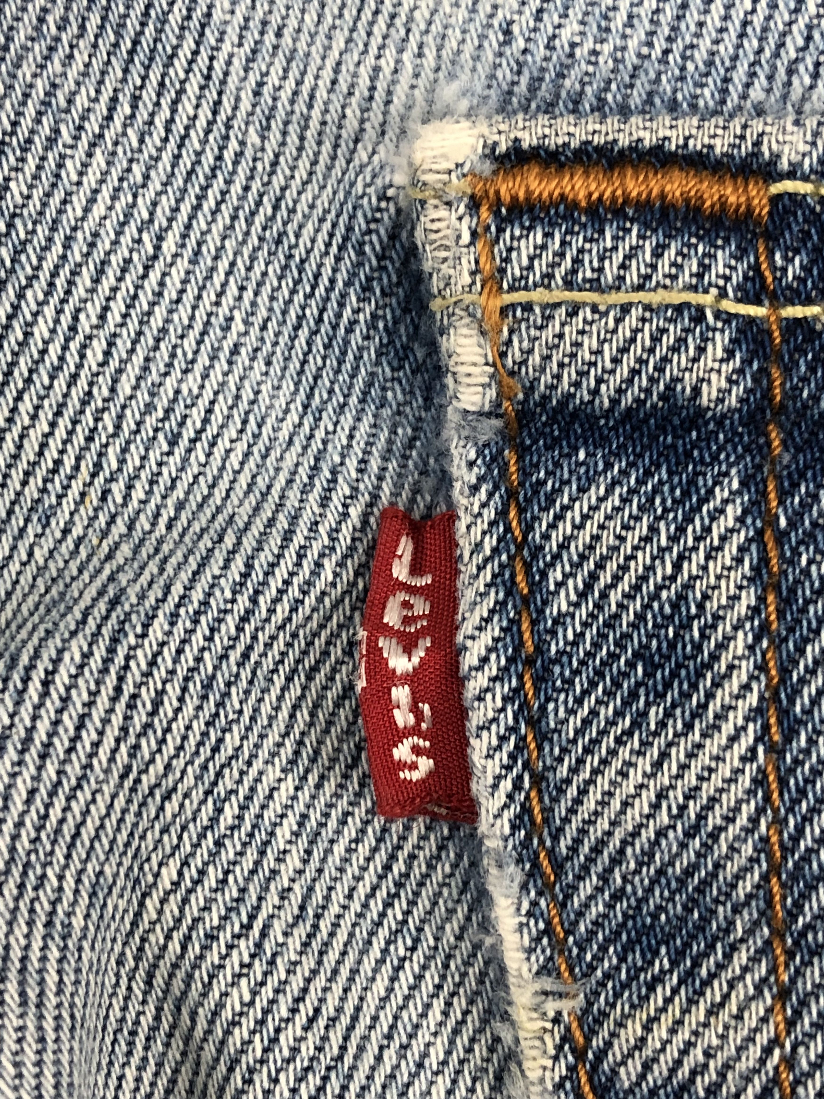 Levi's Vintage Levis 505 Faded Blue Jeans DP1414 Size US 36 / EU 52 - 6 Thumbnail