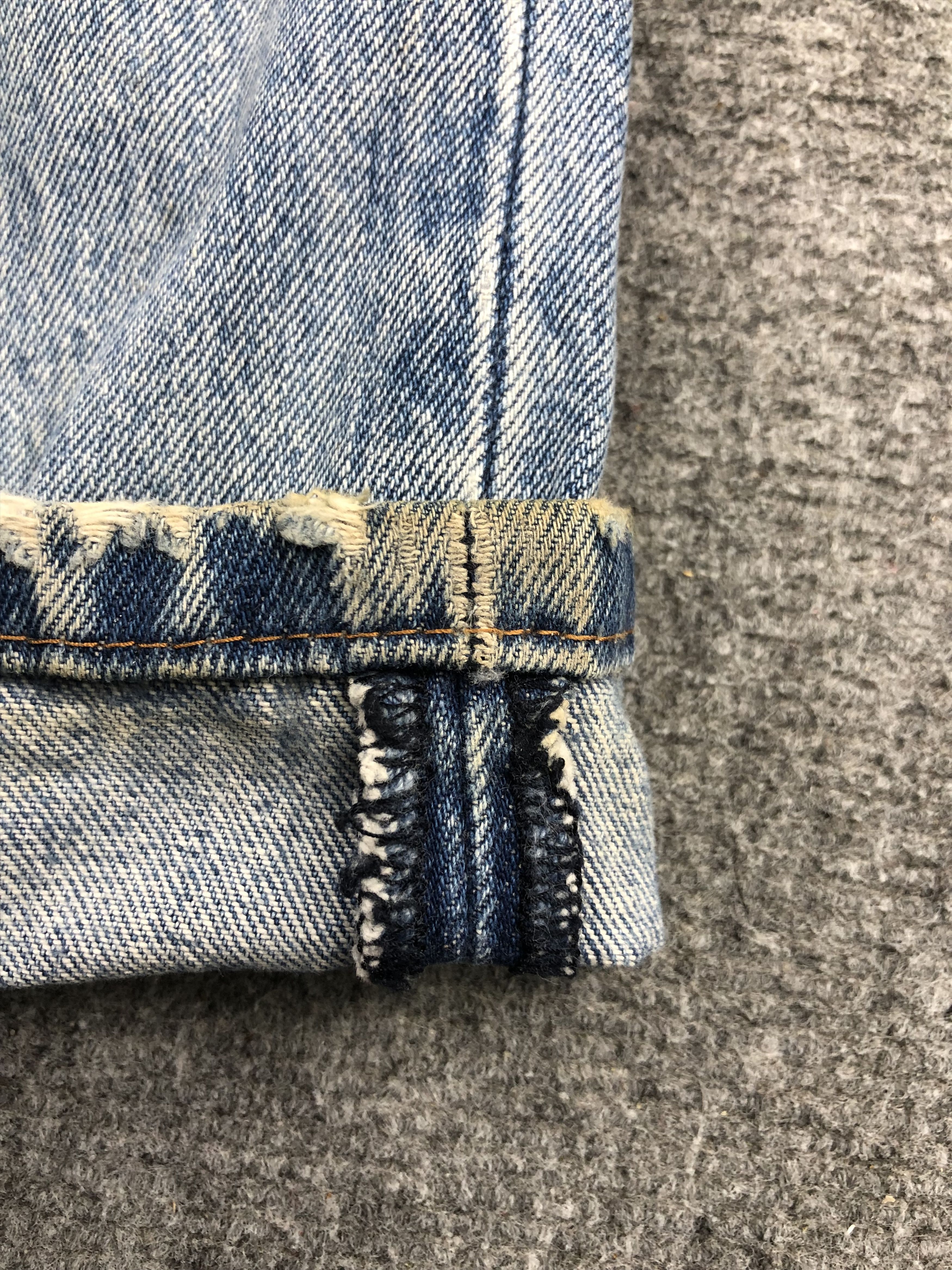 Levi's Vintage Levis 505 Faded Blue Jeans DP1414 Size US 36 / EU 52 - 10 Thumbnail