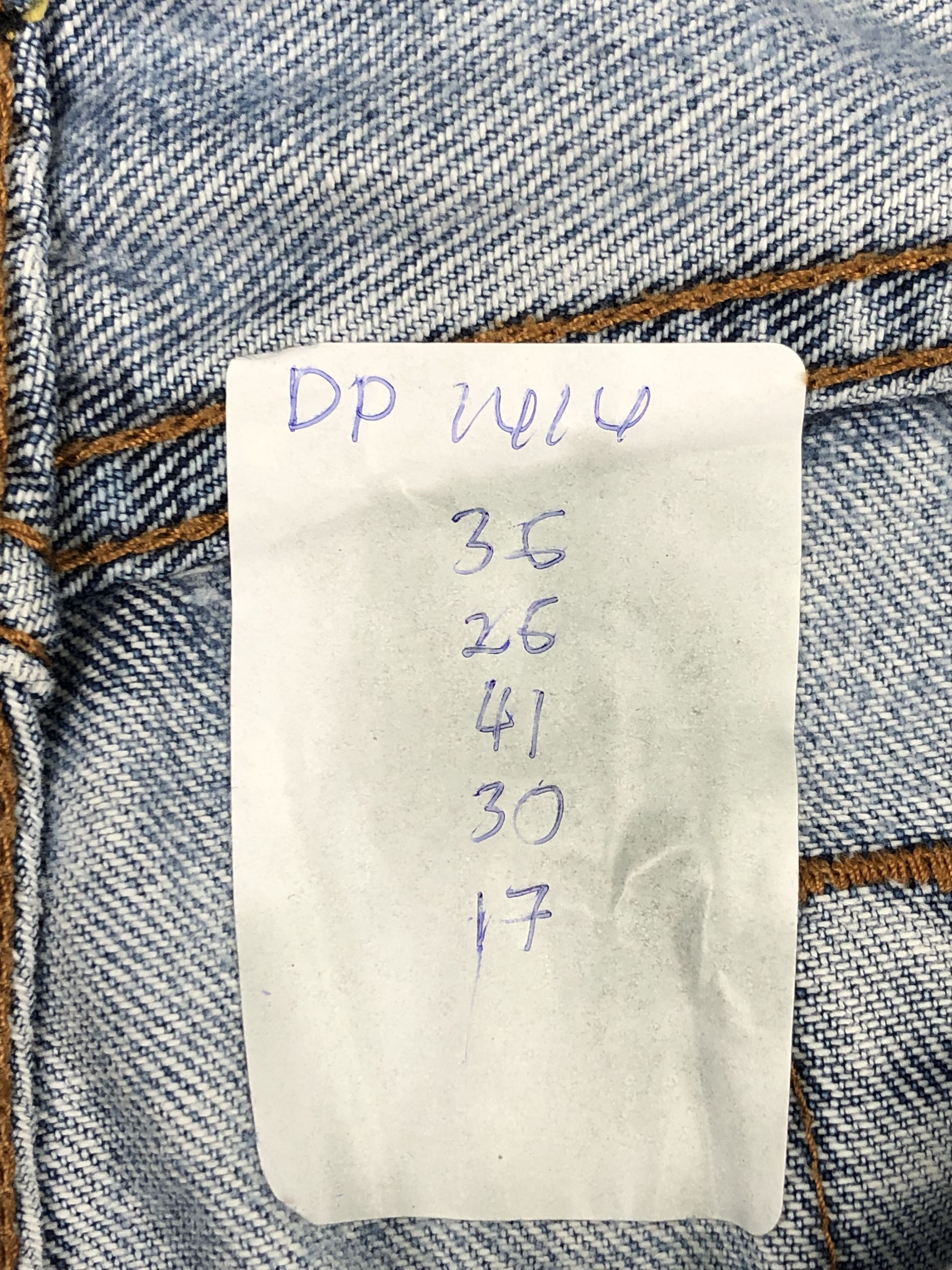 Levi's Vintage Levis 505 Faded Blue Jeans DP1414 Size US 36 / EU 52 - 14 Thumbnail