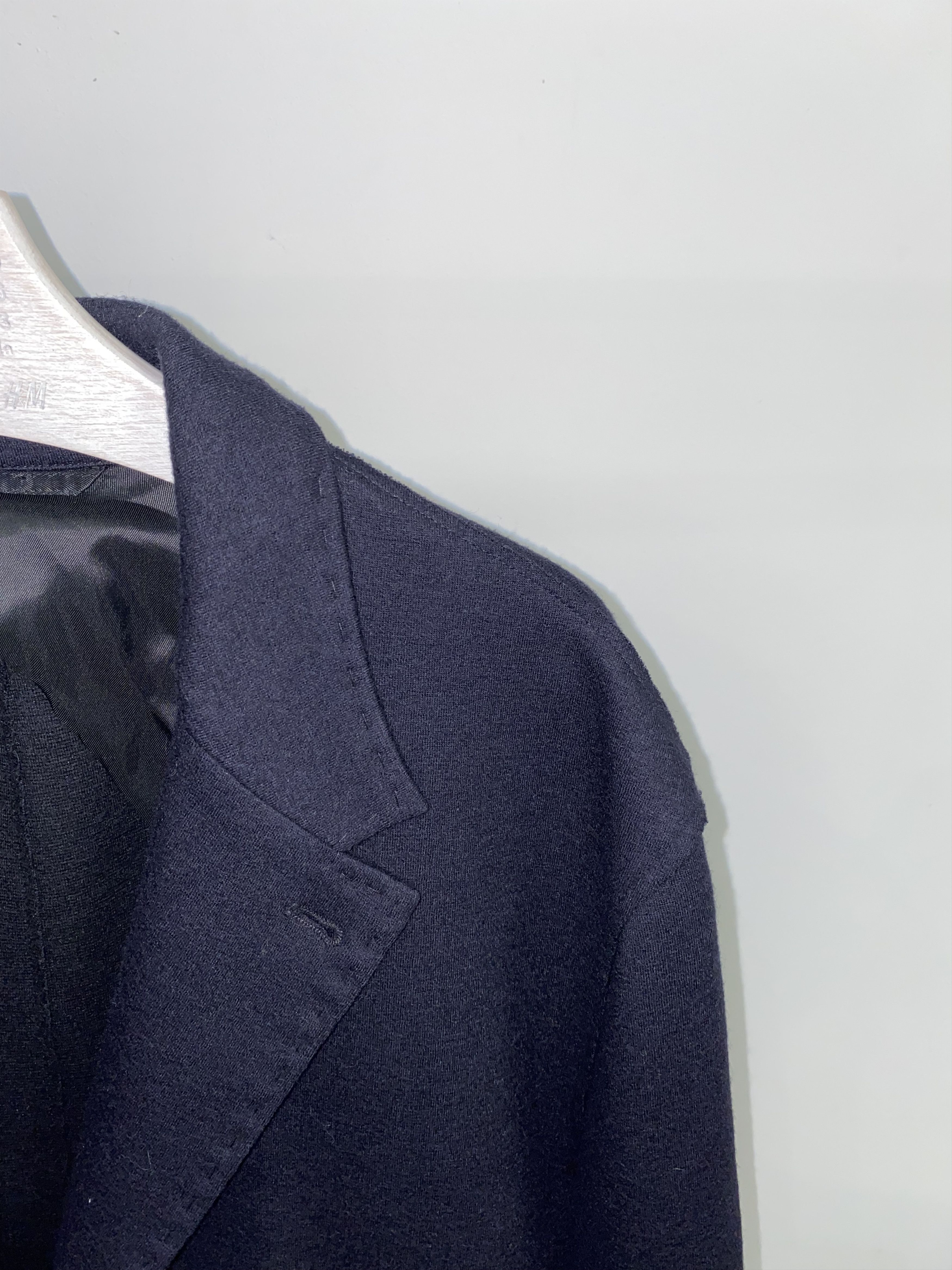 Lanvin Lanvin Wool Dark Navy Blazer Size 44R - 2 Thumbnail