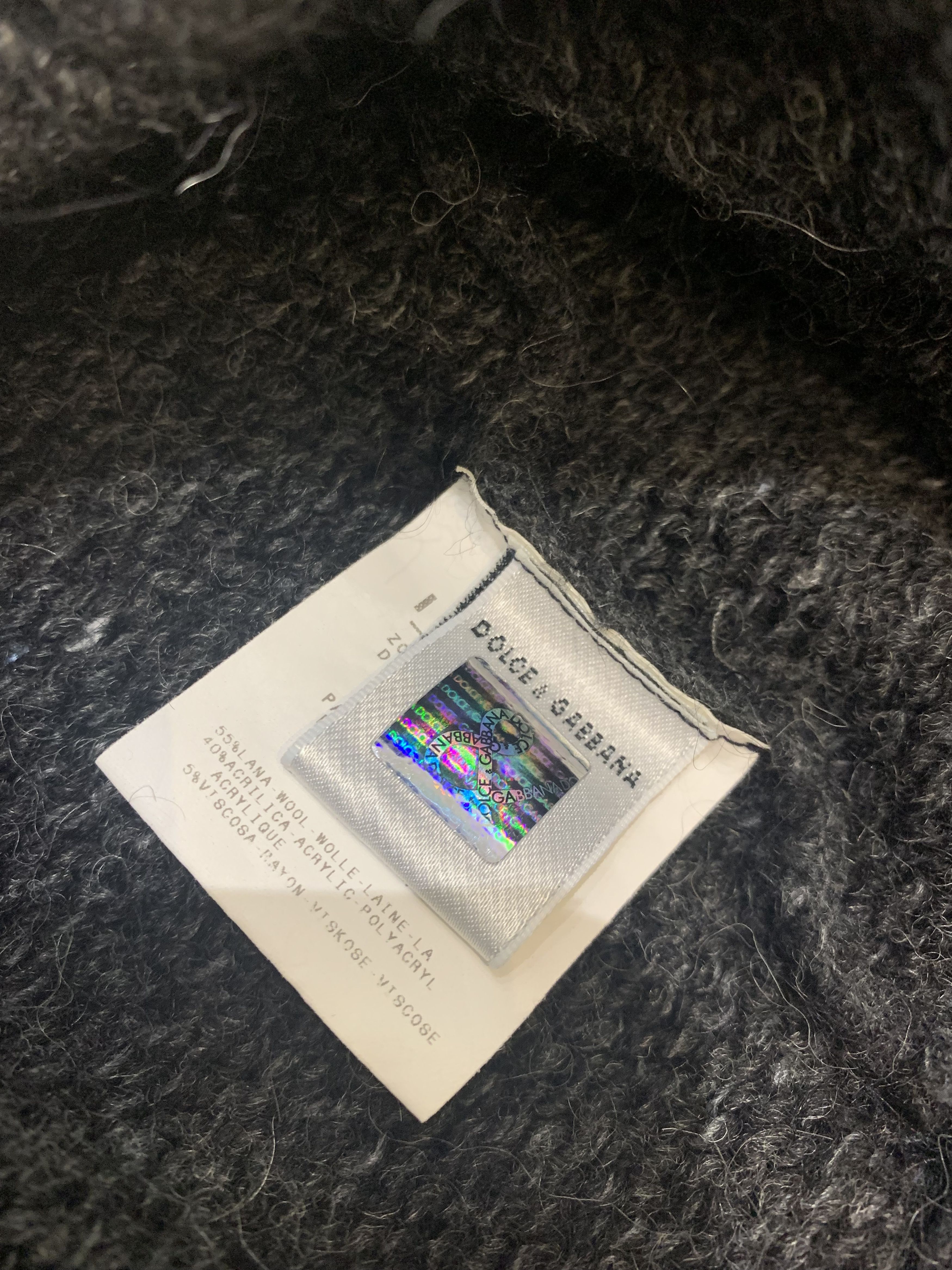 Dolce & Gabbana Dolce & Gabbana Big Logo Zipped Knitwear Sweater Size US L / EU 52-54 / 3 - 14 Thumbnail