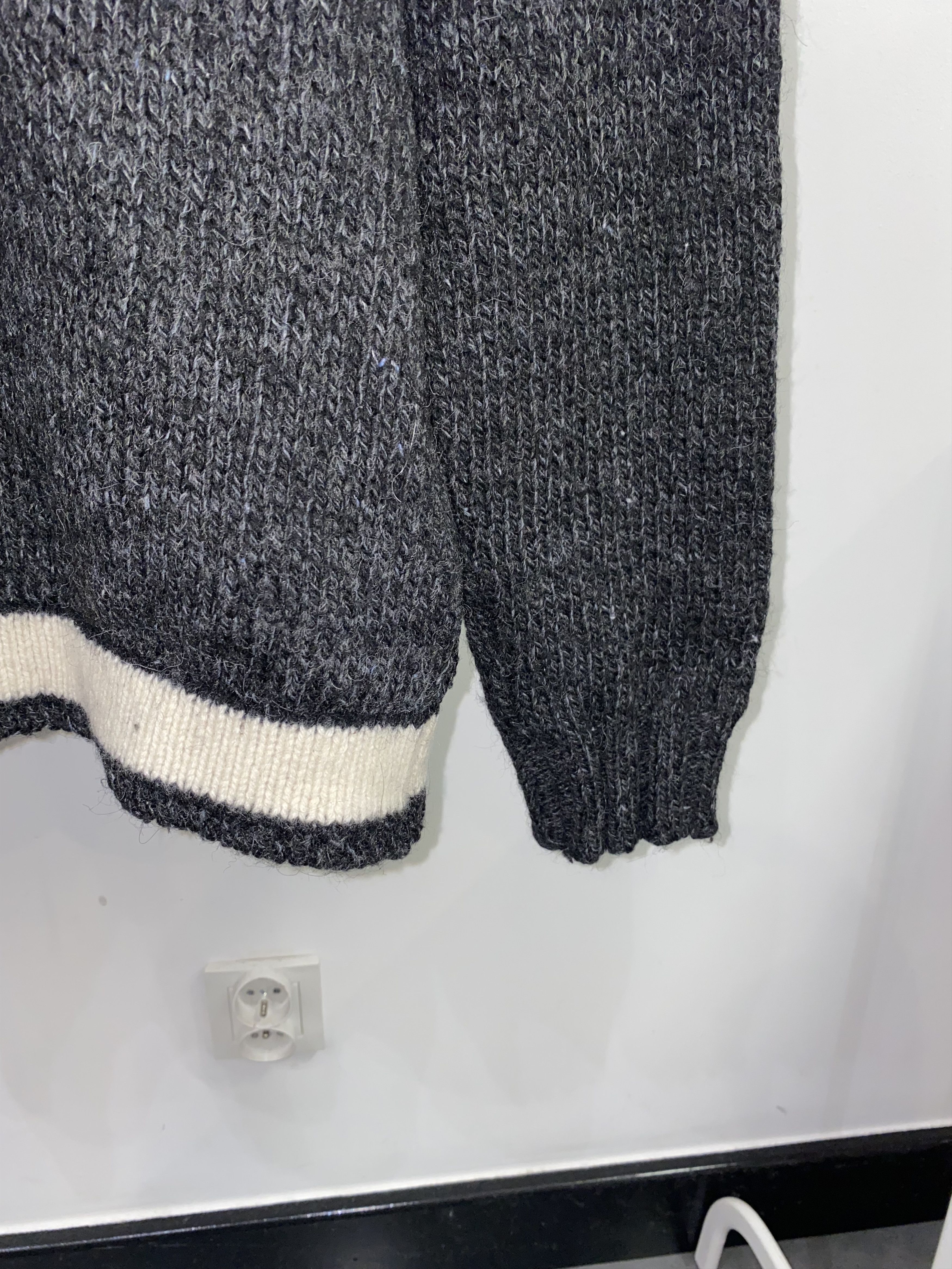 Dolce & Gabbana Dolce & Gabbana Big Logo Zipped Knitwear Sweater Size US L / EU 52-54 / 3 - 6 Thumbnail