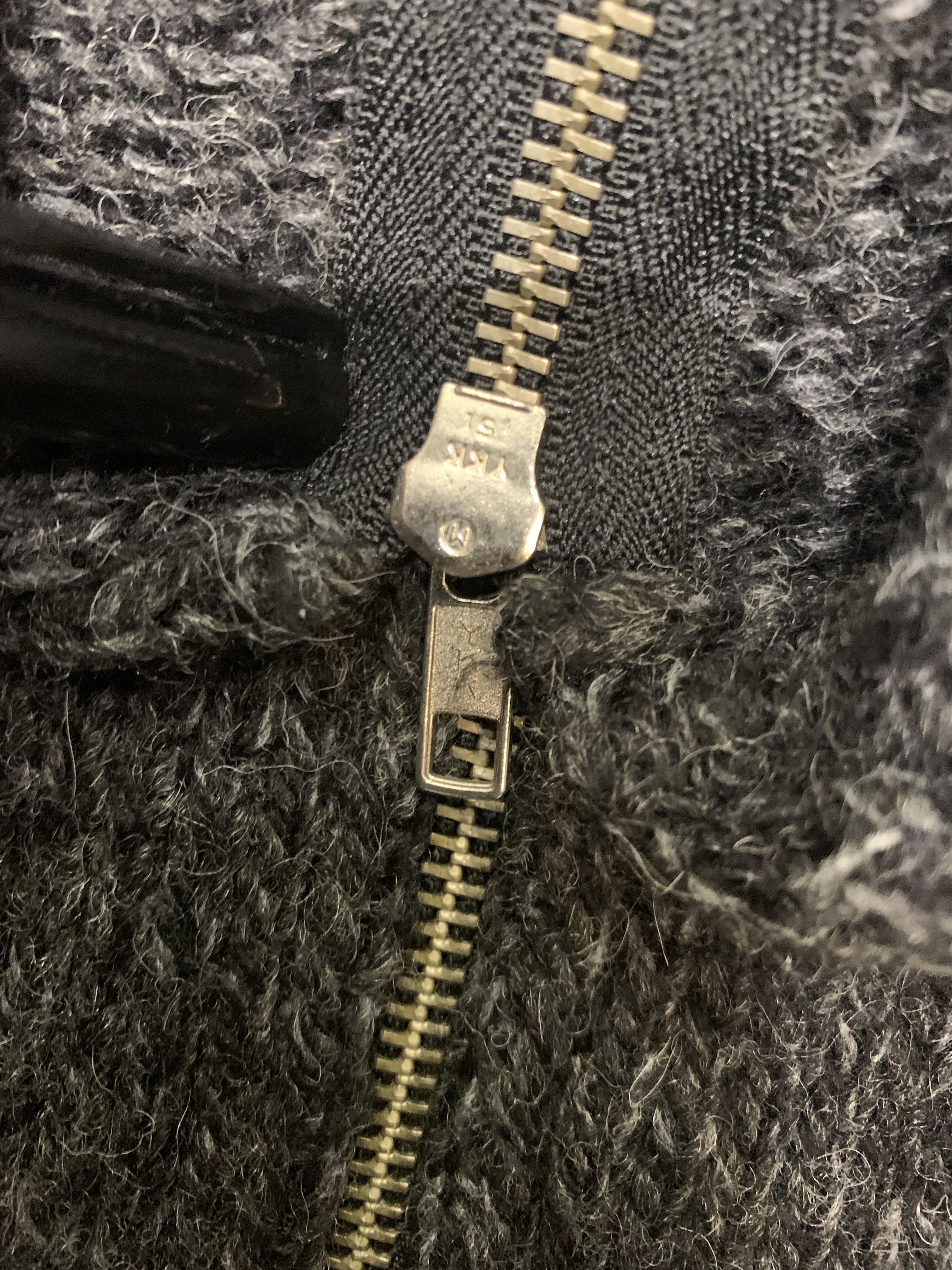 Dolce & Gabbana Dolce & Gabbana Big Logo Zipped Knitwear Sweater Size US L / EU 52-54 / 3 - 9 Thumbnail