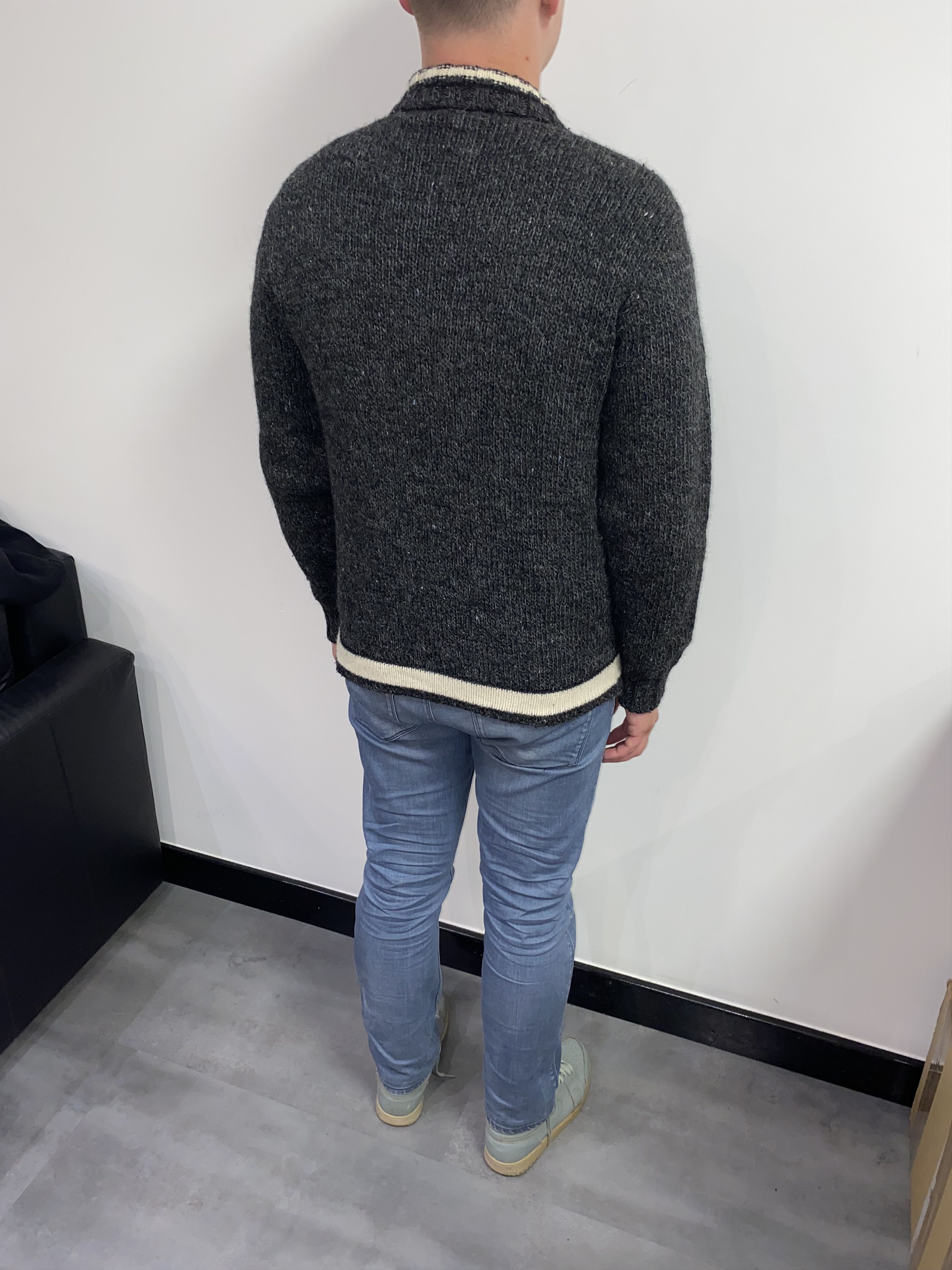 Dolce & Gabbana Dolce & Gabbana Big Logo Zipped Knitwear Sweater Size US L / EU 52-54 / 3 - 8 Thumbnail