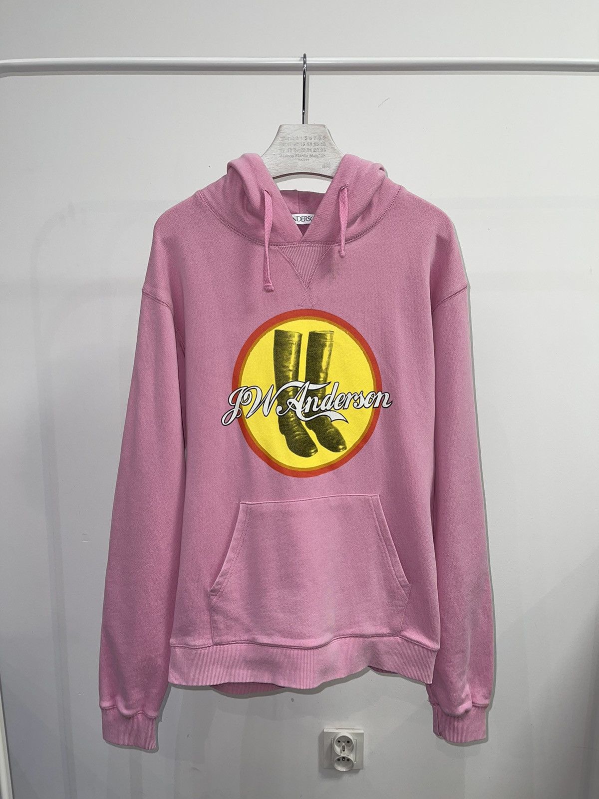 JW Anderson J.W. Anderson Big Logo Pink Hoodie Size US S / EU 44-46 / 1 - 3 Thumbnail