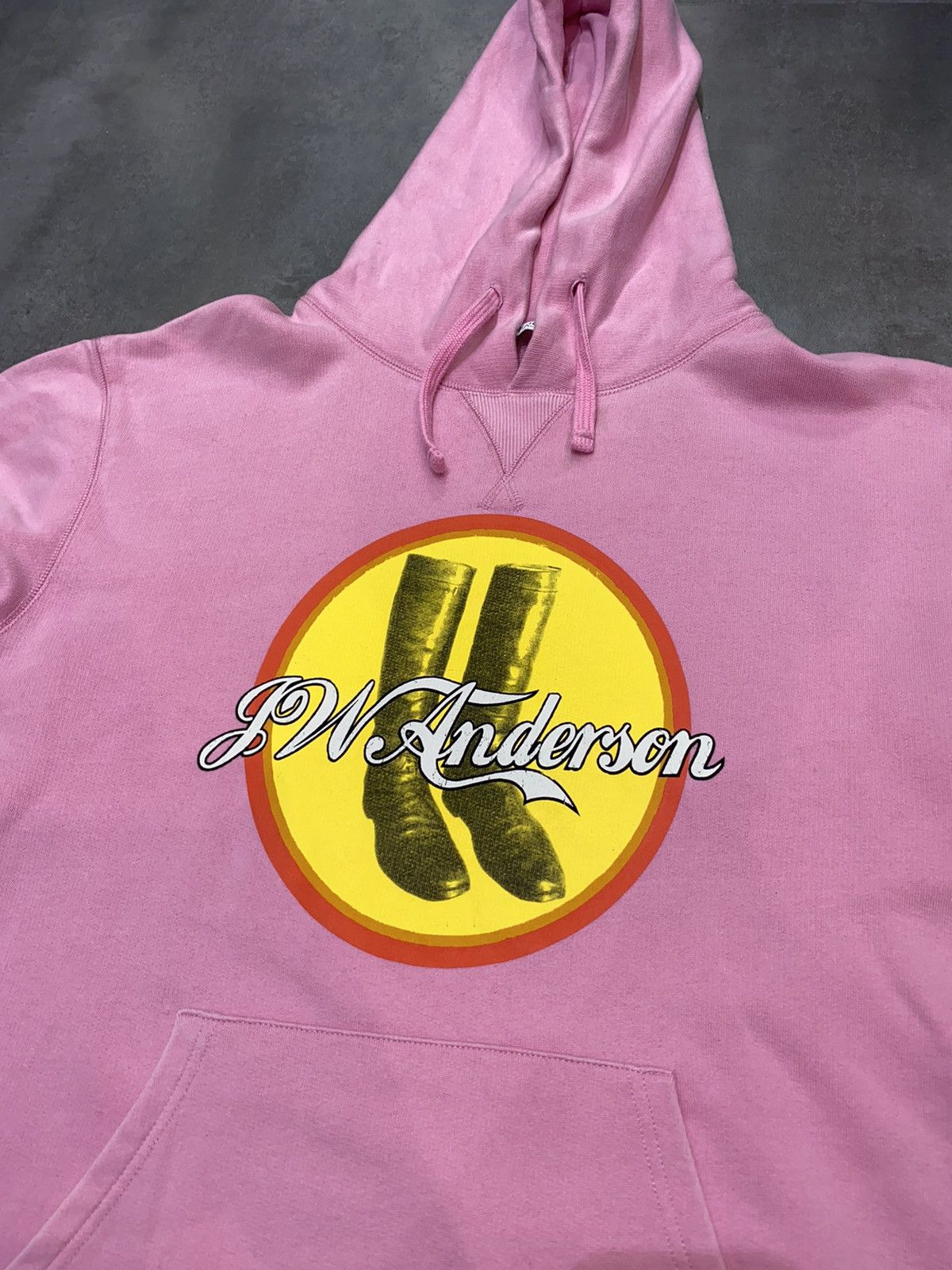 JW Anderson J.W. Anderson Big Logo Pink Hoodie Size US S / EU 44-46 / 1 - 10 Thumbnail