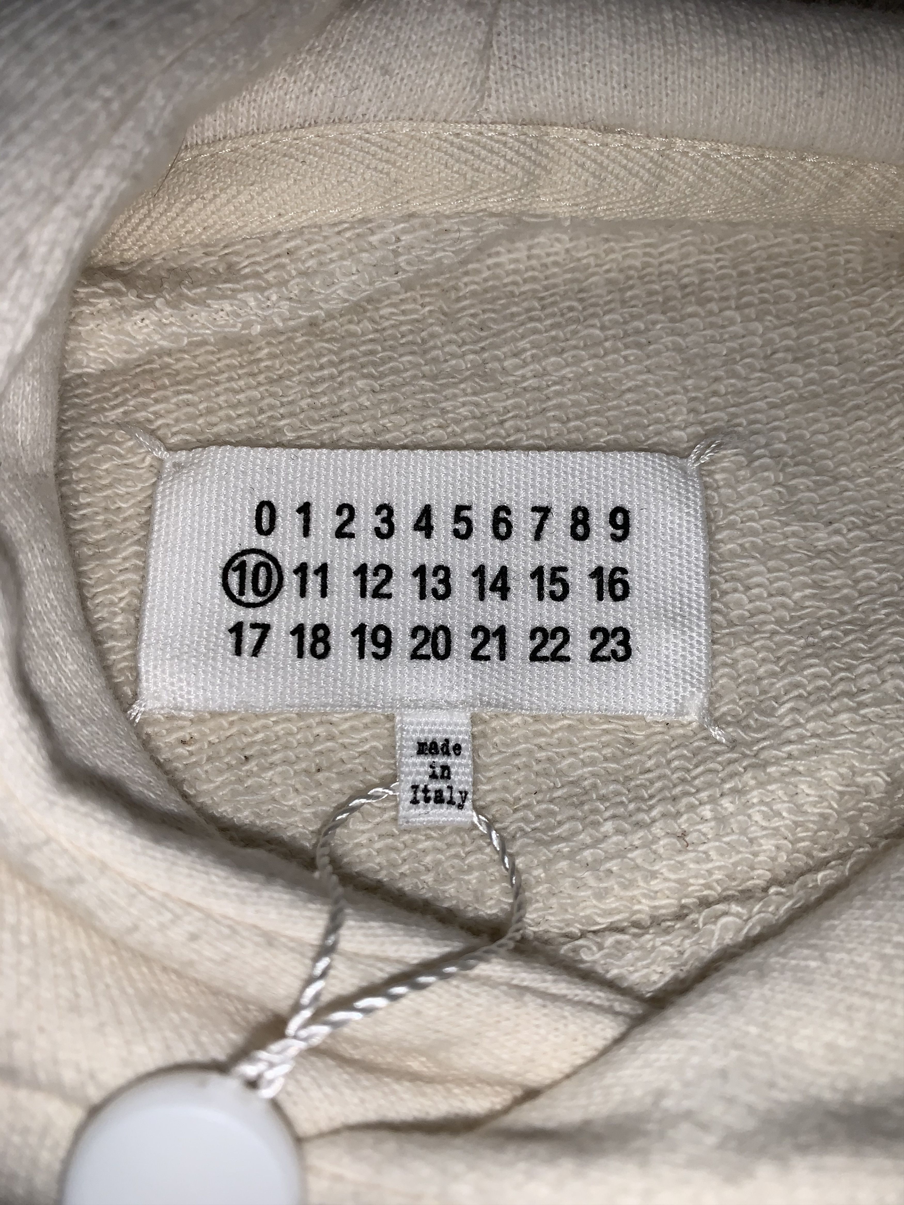 Maison Margiela DS! SS18 Maison Margiela "Atelier" Cropped Distorted Hoodie Size US M / EU 48-50 / 2 - 17 Thumbnail