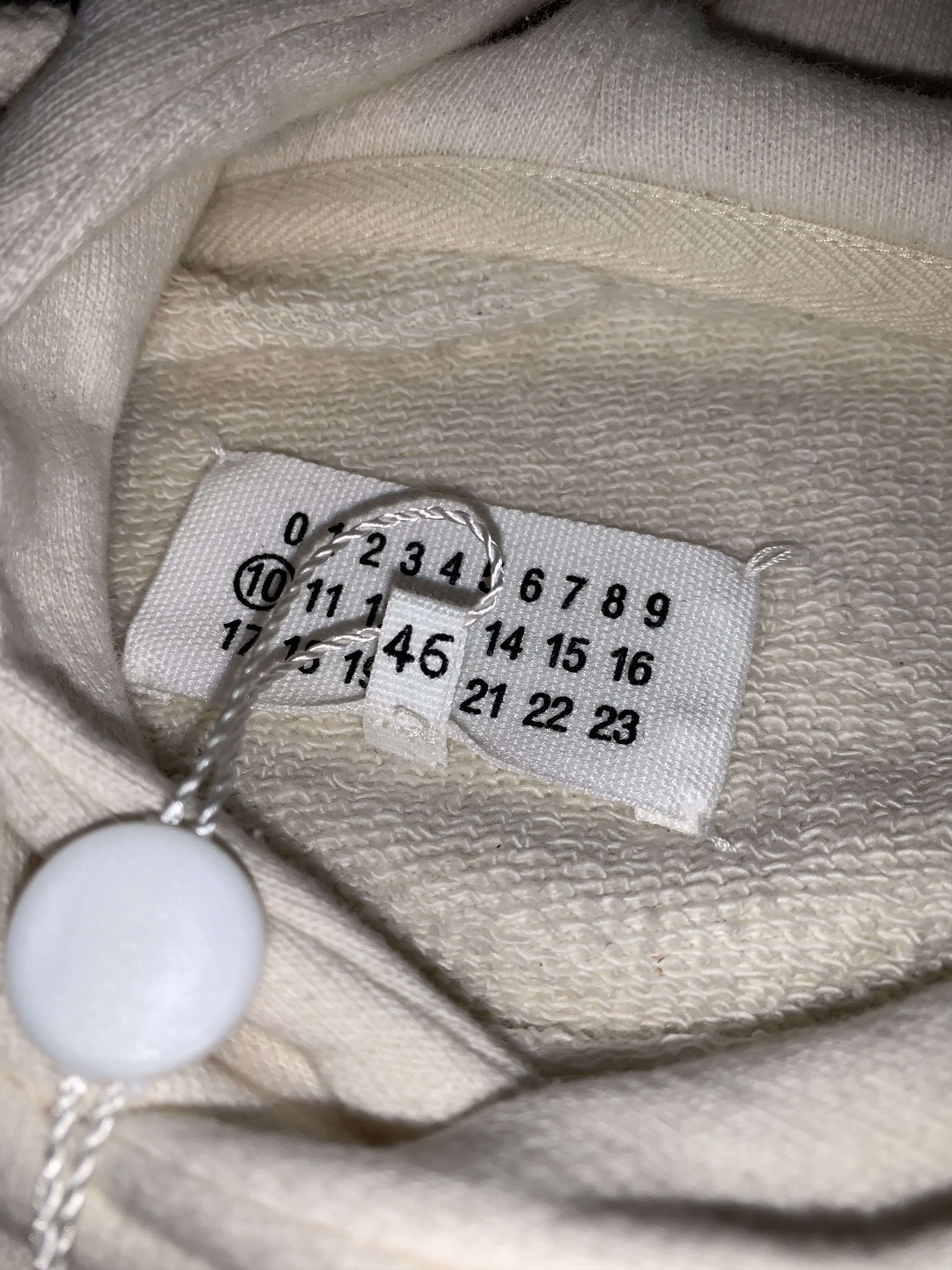 Maison Margiela DS! SS18 Maison Margiela "Atelier" Cropped Distorted Hoodie Size US M / EU 48-50 / 2 - 18 Thumbnail