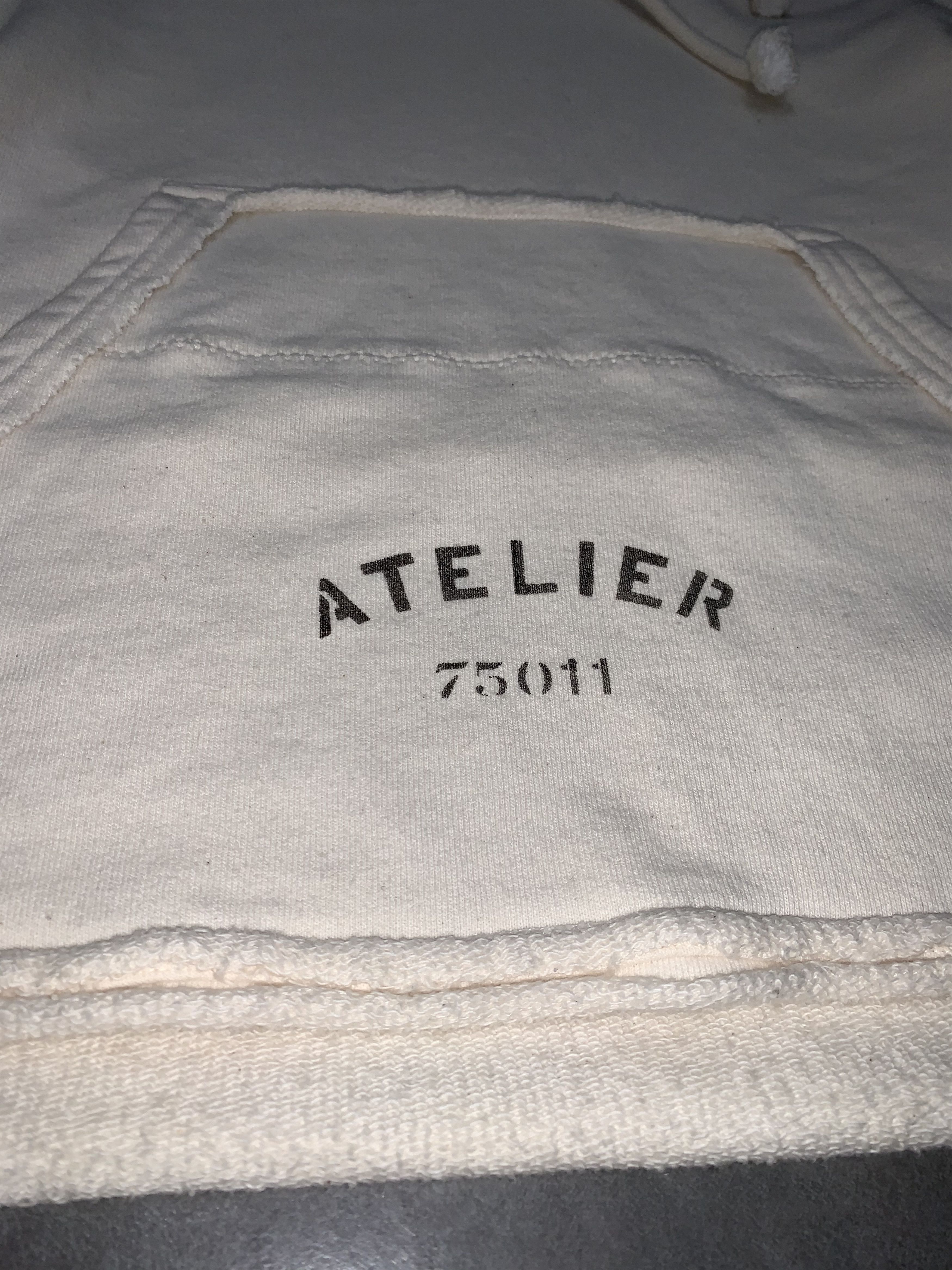 Maison Margiela DS! SS18 Maison Margiela "Atelier" Cropped Distorted Hoodie Size US M / EU 48-50 / 2 - 14 Thumbnail