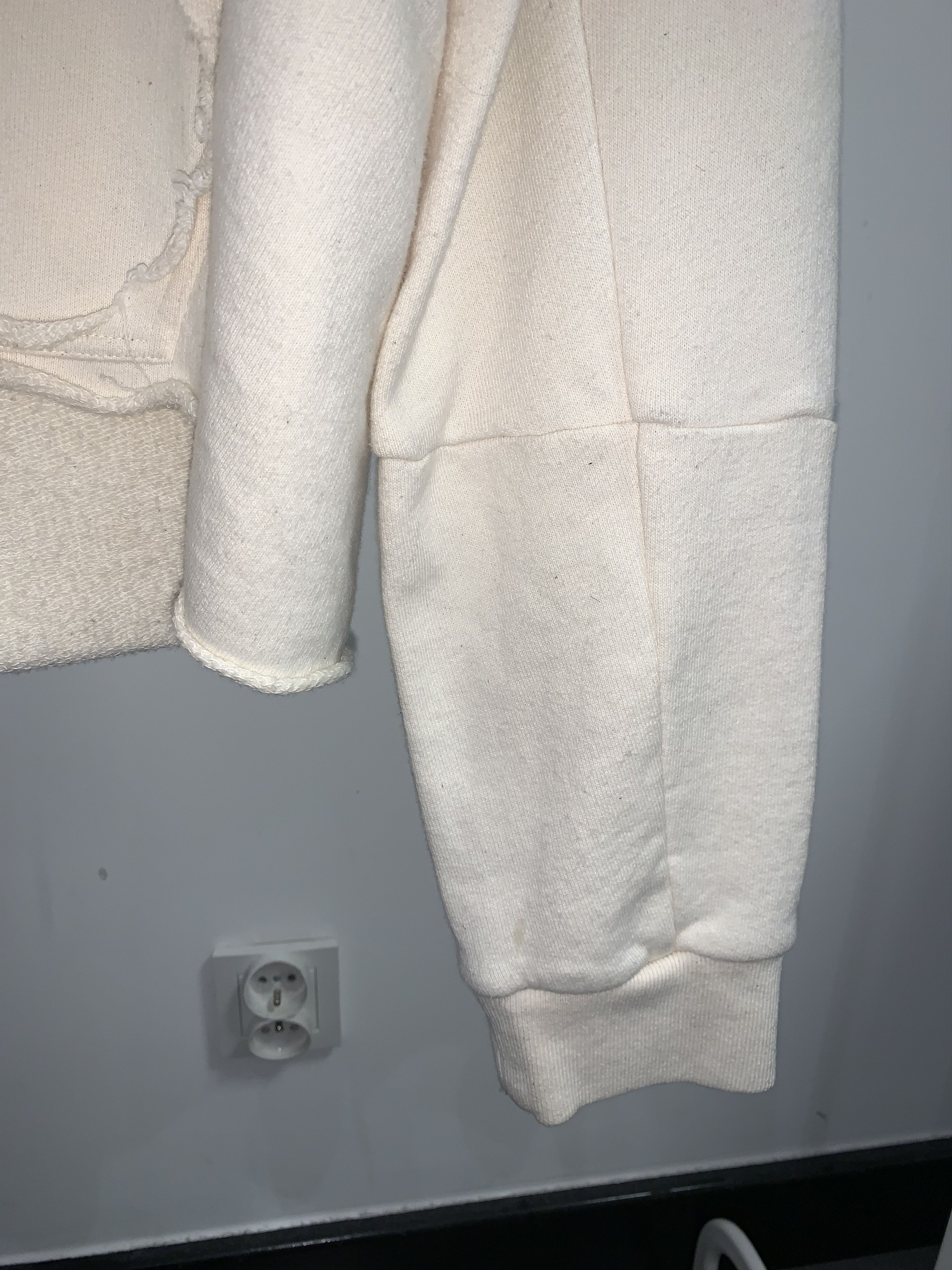 Maison Margiela DS! SS18 Maison Margiela "Atelier" Cropped Distorted Hoodie Size US M / EU 48-50 / 2 - 8 Thumbnail