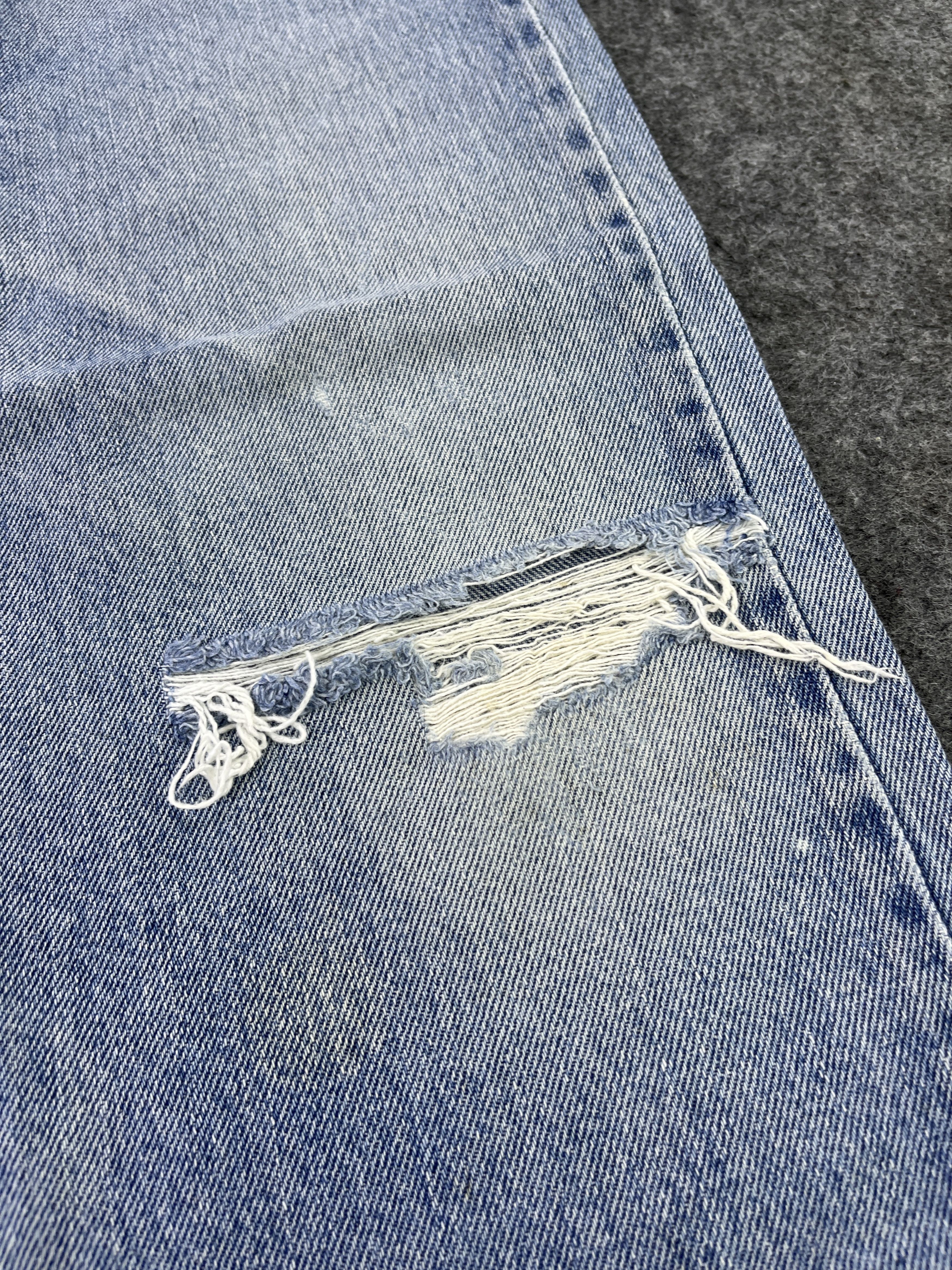 Levi's Vintage Levis 505 Stone Wash Jeans Distressed Denim - J895 Size US 31 - 9 Thumbnail