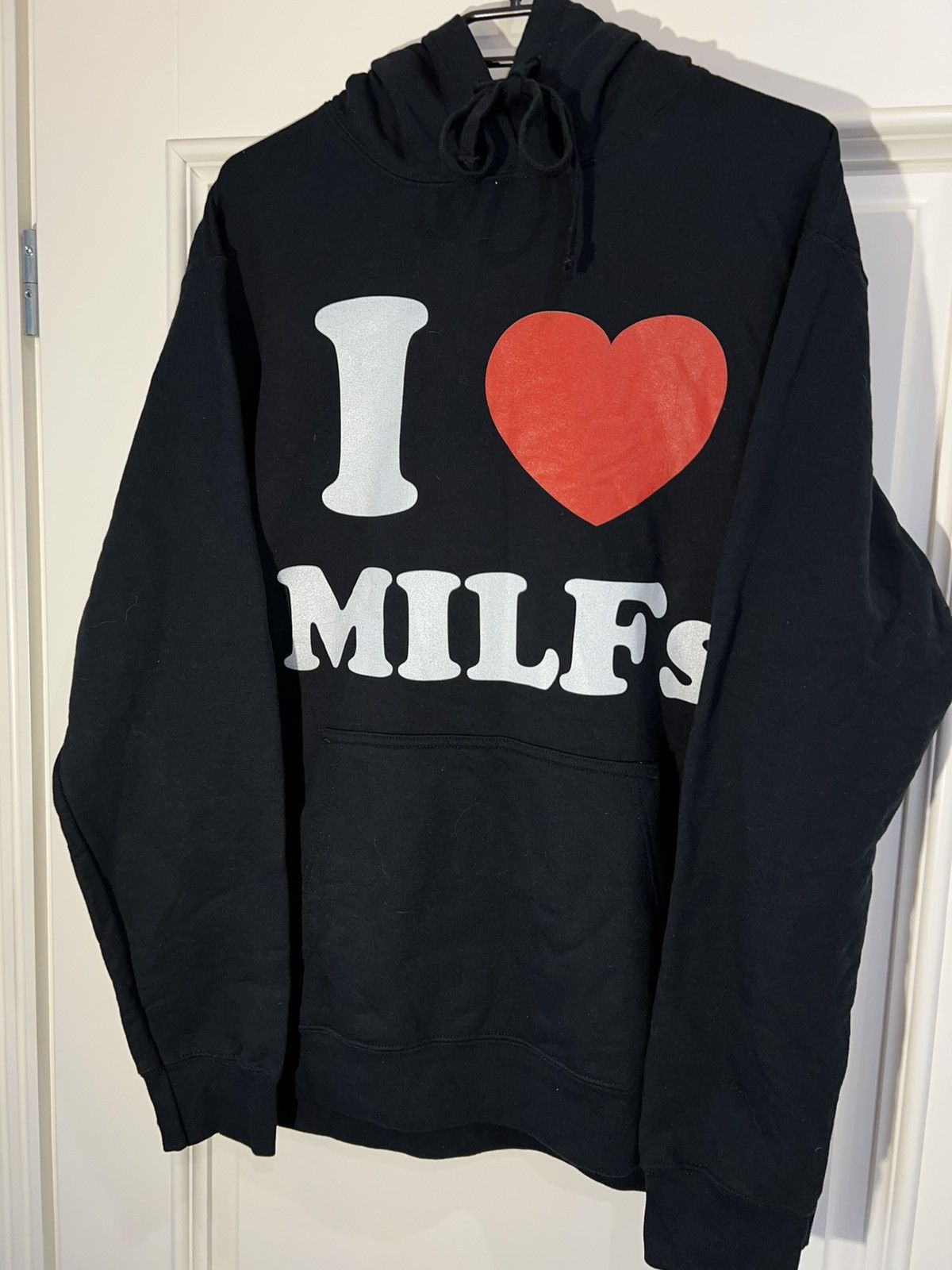 Vintage I love milf hoodie I love hot moms retro Y2k 90s vintage Size US L / EU 52-54 / 3 - 4 Thumbnail