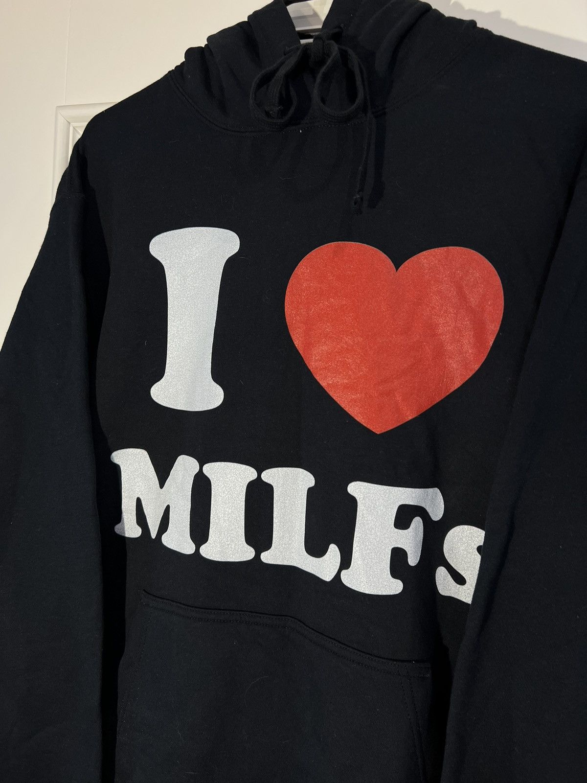 Vintage I love milf hoodie I love hot moms retro Y2k 90s vintage Size US L / EU 52-54 / 3 - 6 Thumbnail