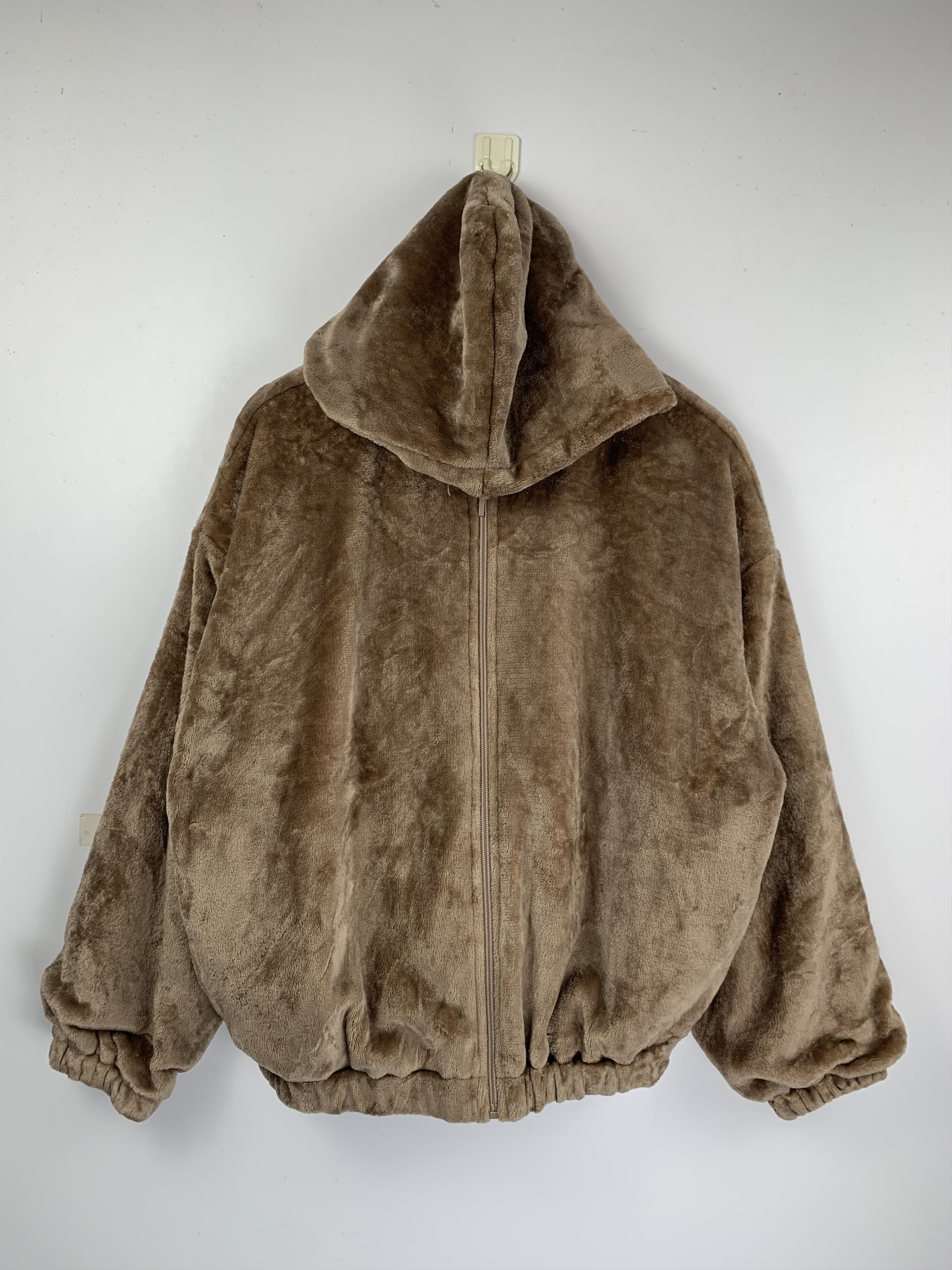 Japanese Brand Vintage Lutique Hoodie Zip Up Sherpa Fleece Jacket Size US L / EU 52-54 / 3 - 1 Thumbnail