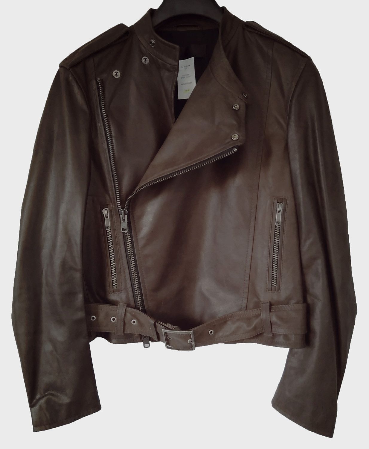 Haider Ackermann HAIDER ACKERMANN LAMBSKIN BIKER JACKET - NEW Size US S / EU 44-46 / 1 - 14 Thumbnail
