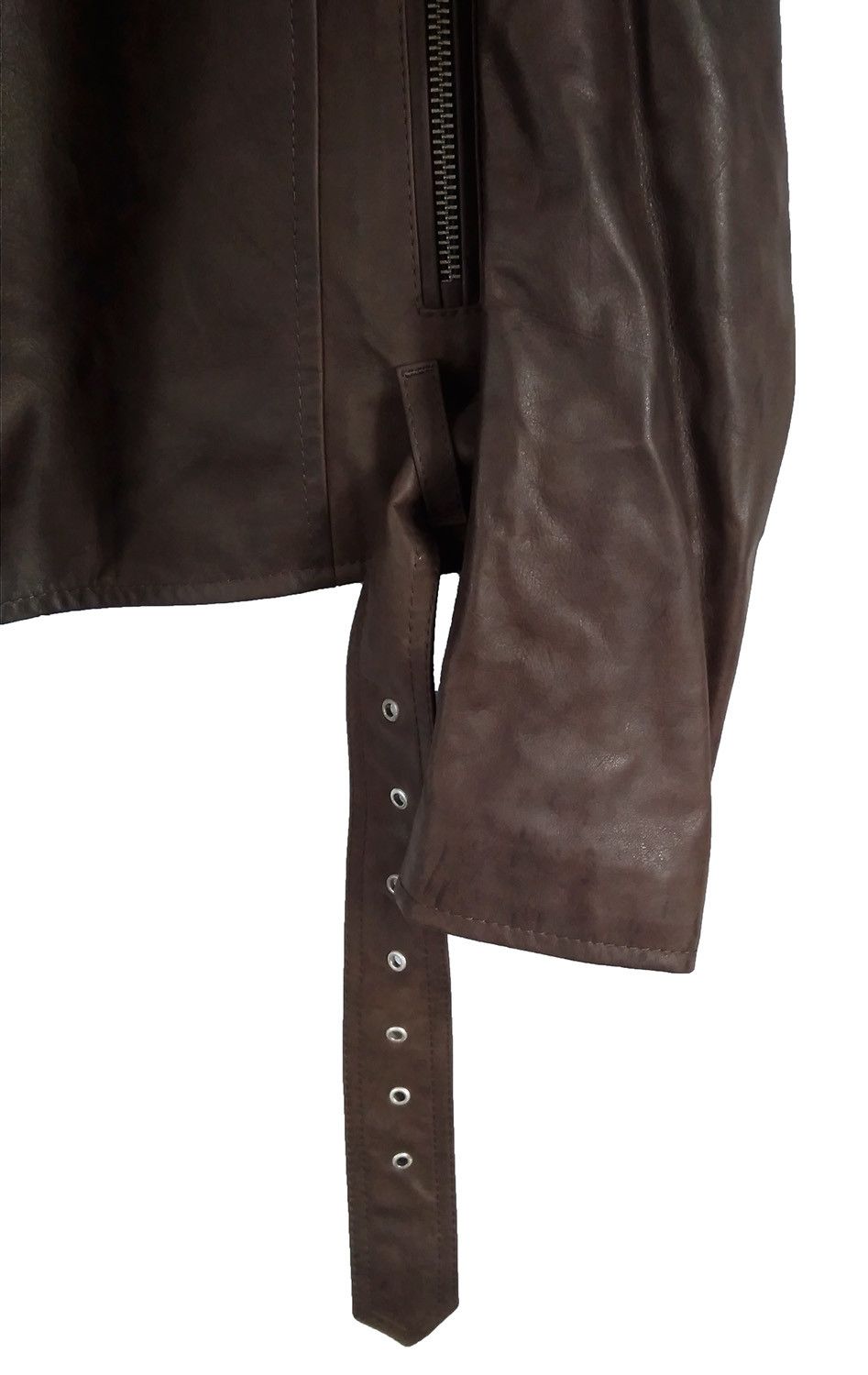 Haider Ackermann HAIDER ACKERMANN LAMBSKIN BIKER JACKET - NEW Size US S / EU 44-46 / 1 - 6 Thumbnail