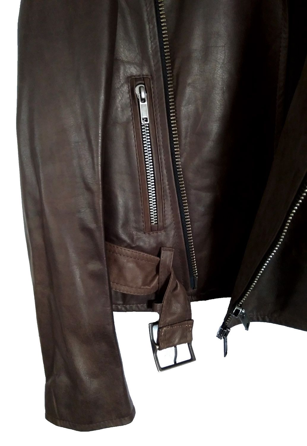 Haider Ackermann HAIDER ACKERMANN LAMBSKIN BIKER JACKET - NEW Size US S / EU 44-46 / 1 - 5 Thumbnail