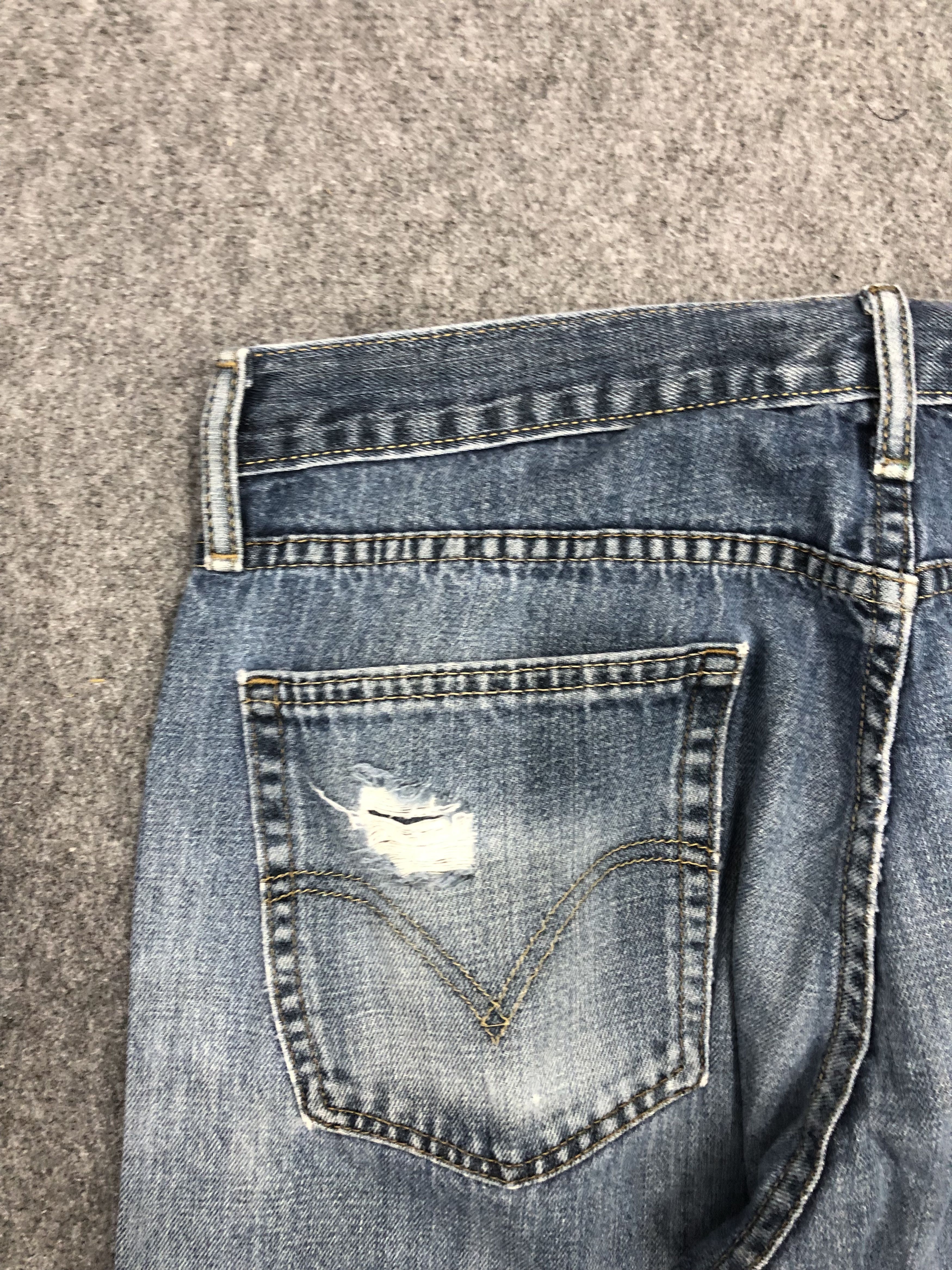 Levi's × Vintage Vintage Levis 514 Faded Blue Jeans Size US 36 / EU 52 - 14 Thumbnail