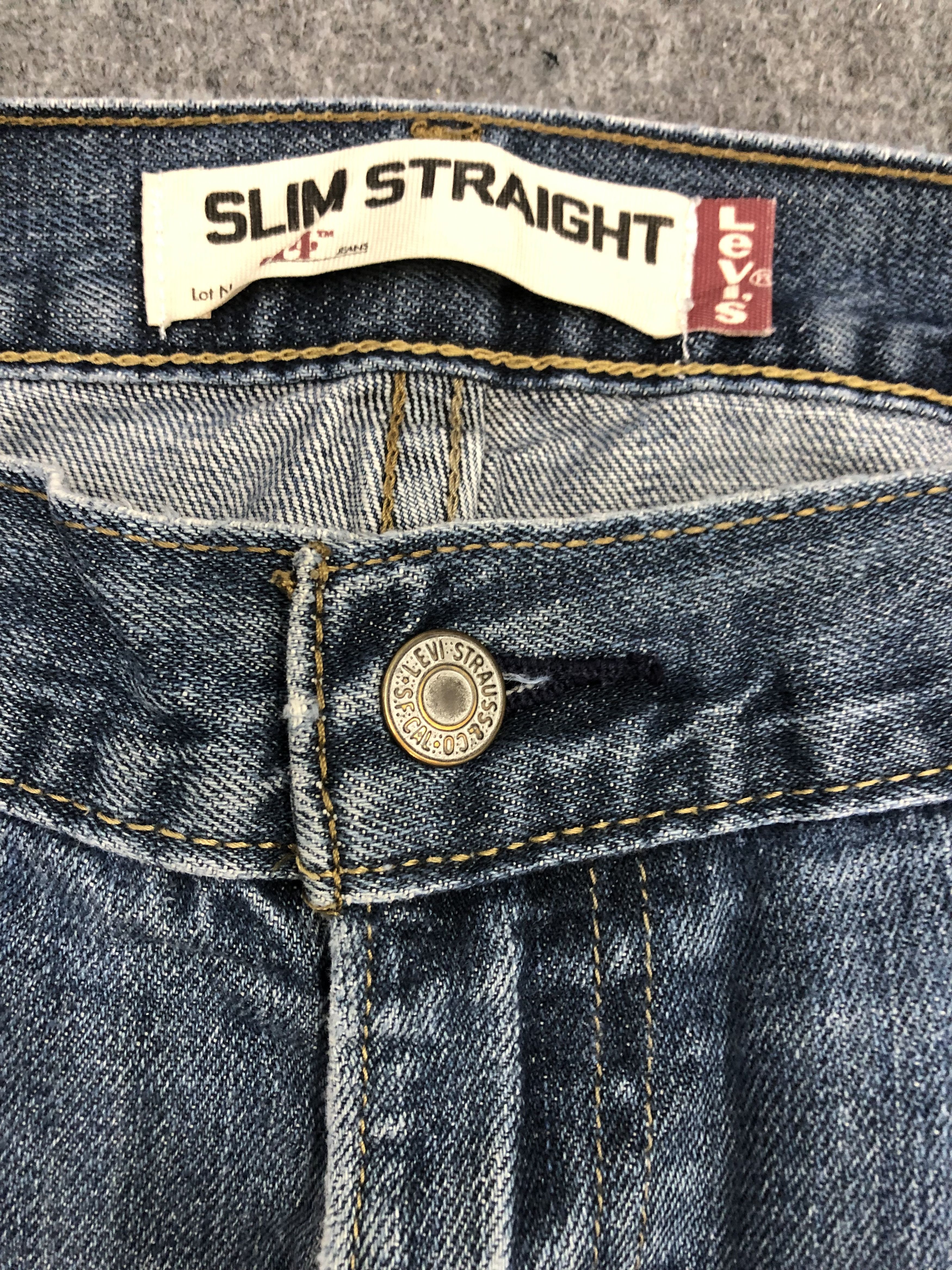 Levi's × Vintage Vintage Levis 514 Faded Blue Jeans Size US 36 / EU 52 - 10 Thumbnail