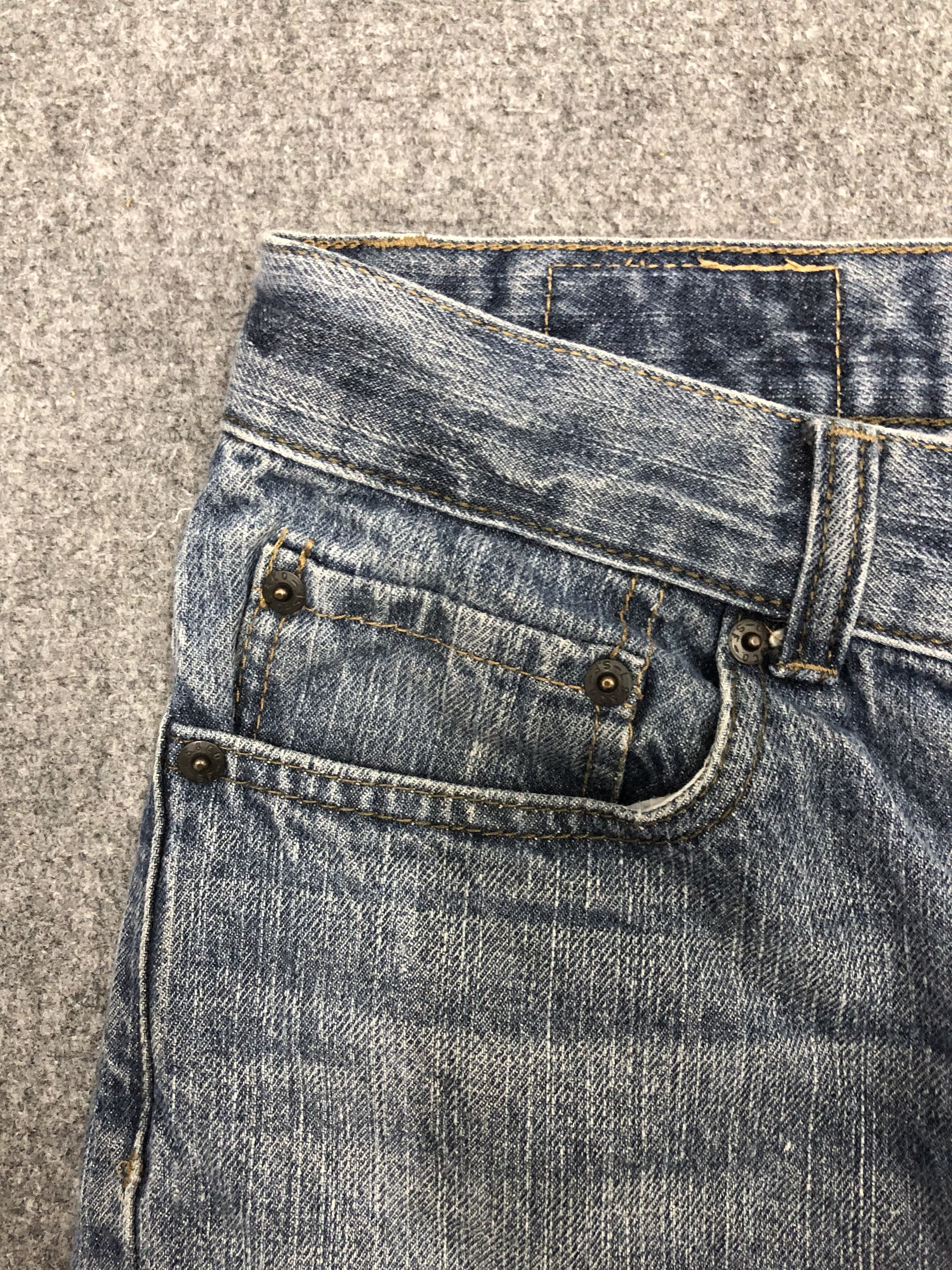 Levi's × Vintage Vintage Levis 505 Faded Blue Jeans Size US 30 / EU 46 - 9 Thumbnail