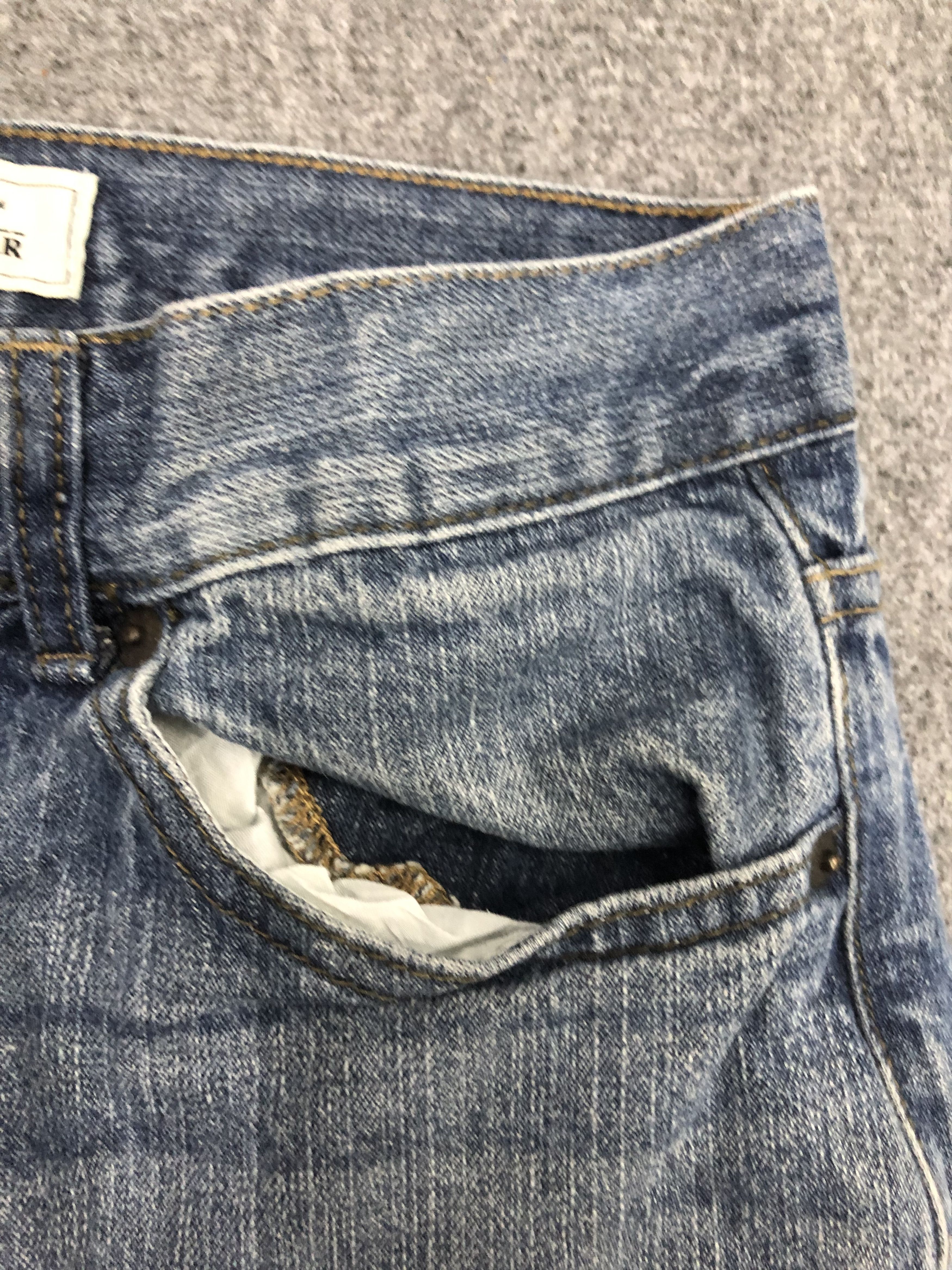 Levi's × Vintage Vintage Levis 505 Faded Blue Jeans Size US 30 / EU 46 - 8 Thumbnail