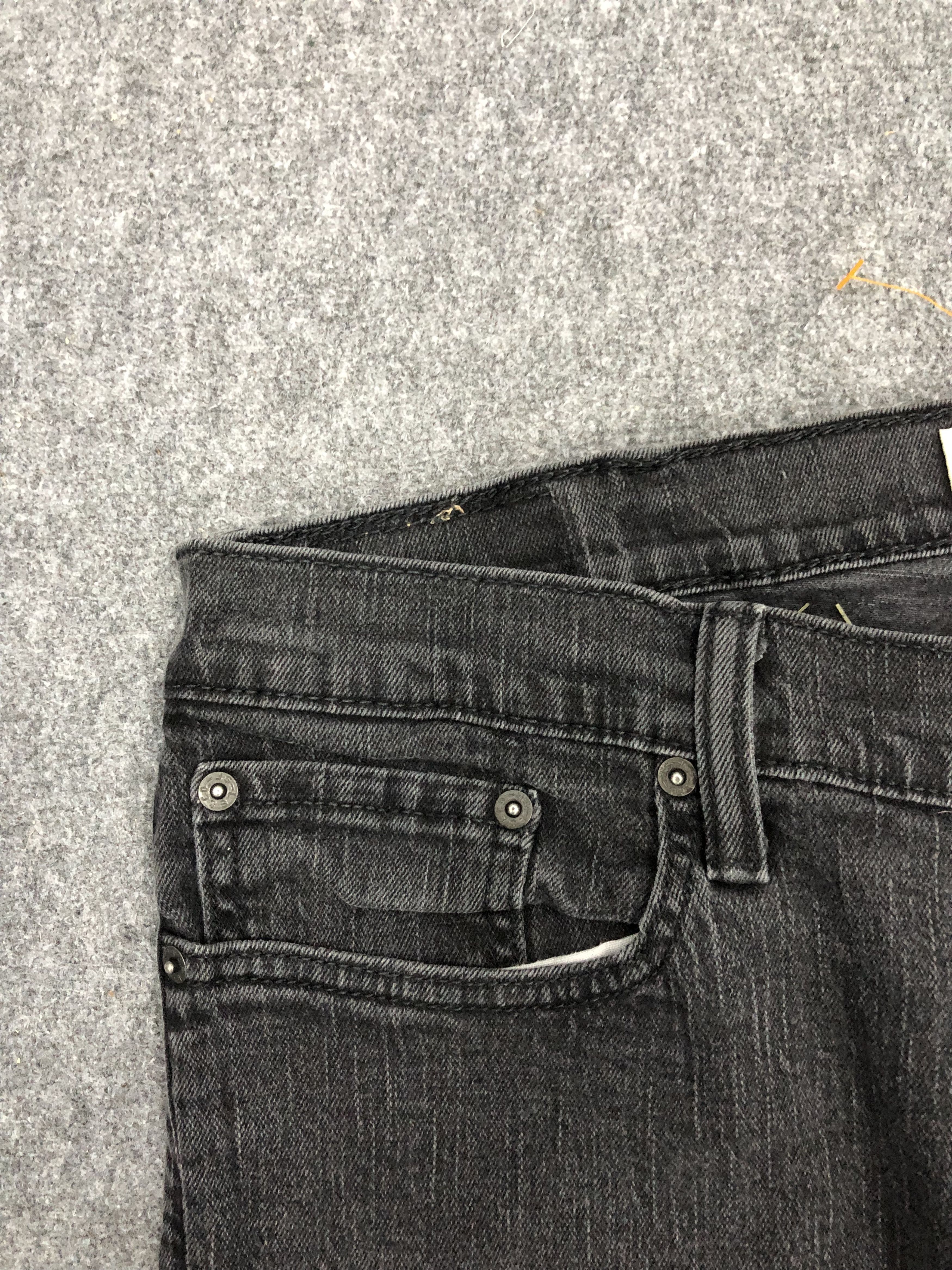 Levi's × Vintage Vintage Levis 514 Faded Black Jeans Size US 38 / EU 54 - 8 Thumbnail