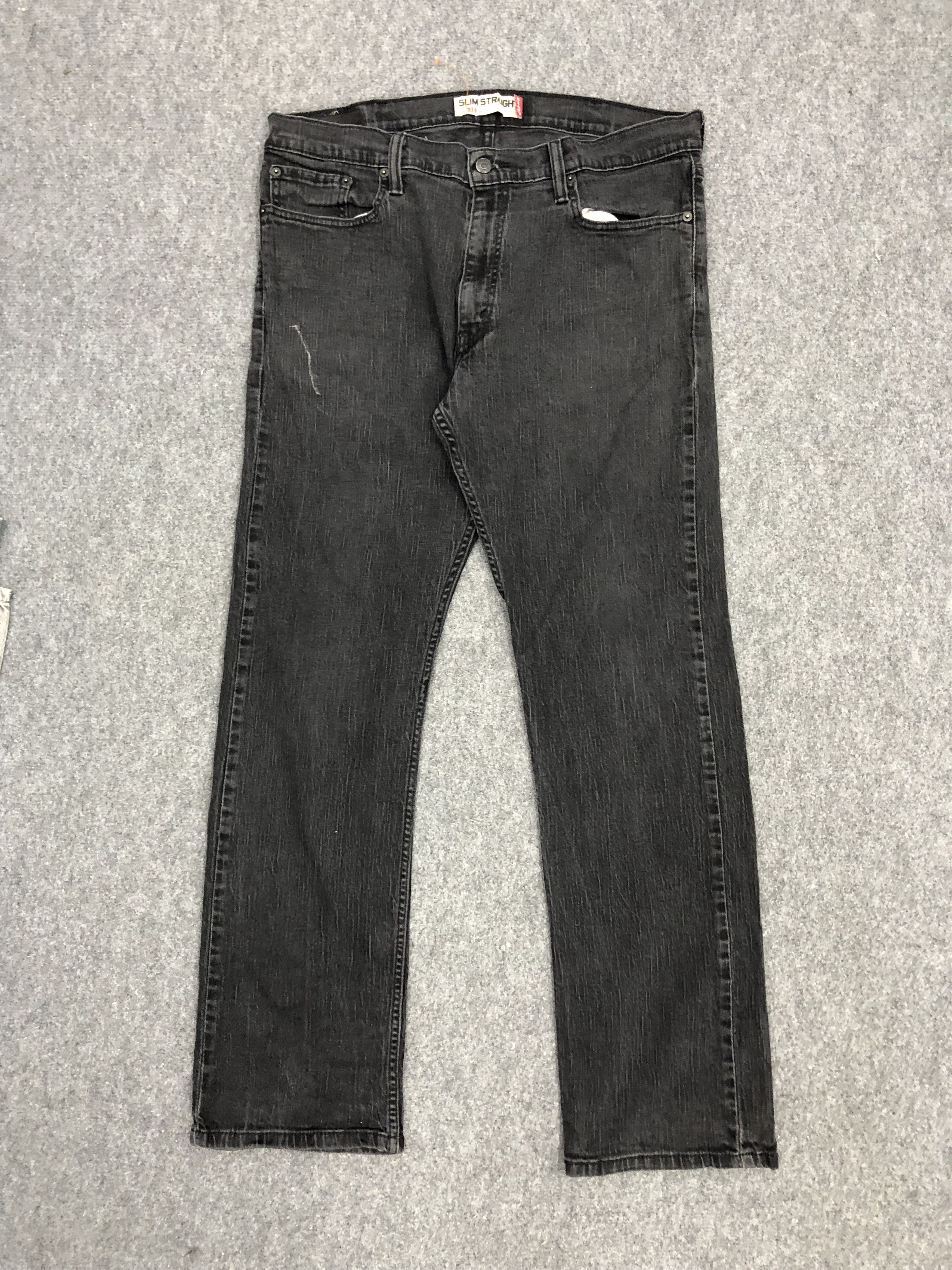 Levi's × Vintage Vintage Levis 514 Faded Black Jeans Size US 38 / EU 54 - 1 Thumbnail