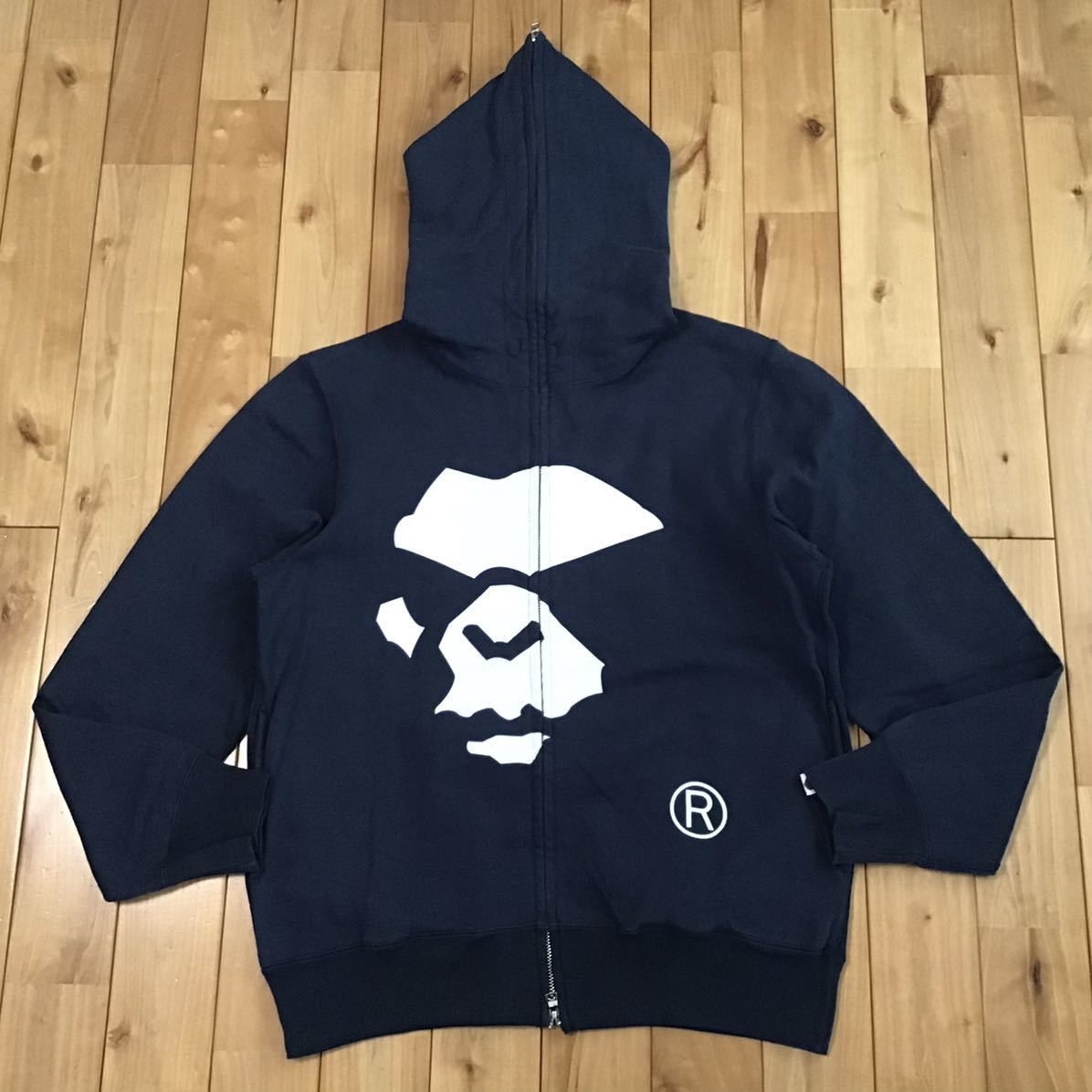 BAPE Shark Pullover Hoodie Navy