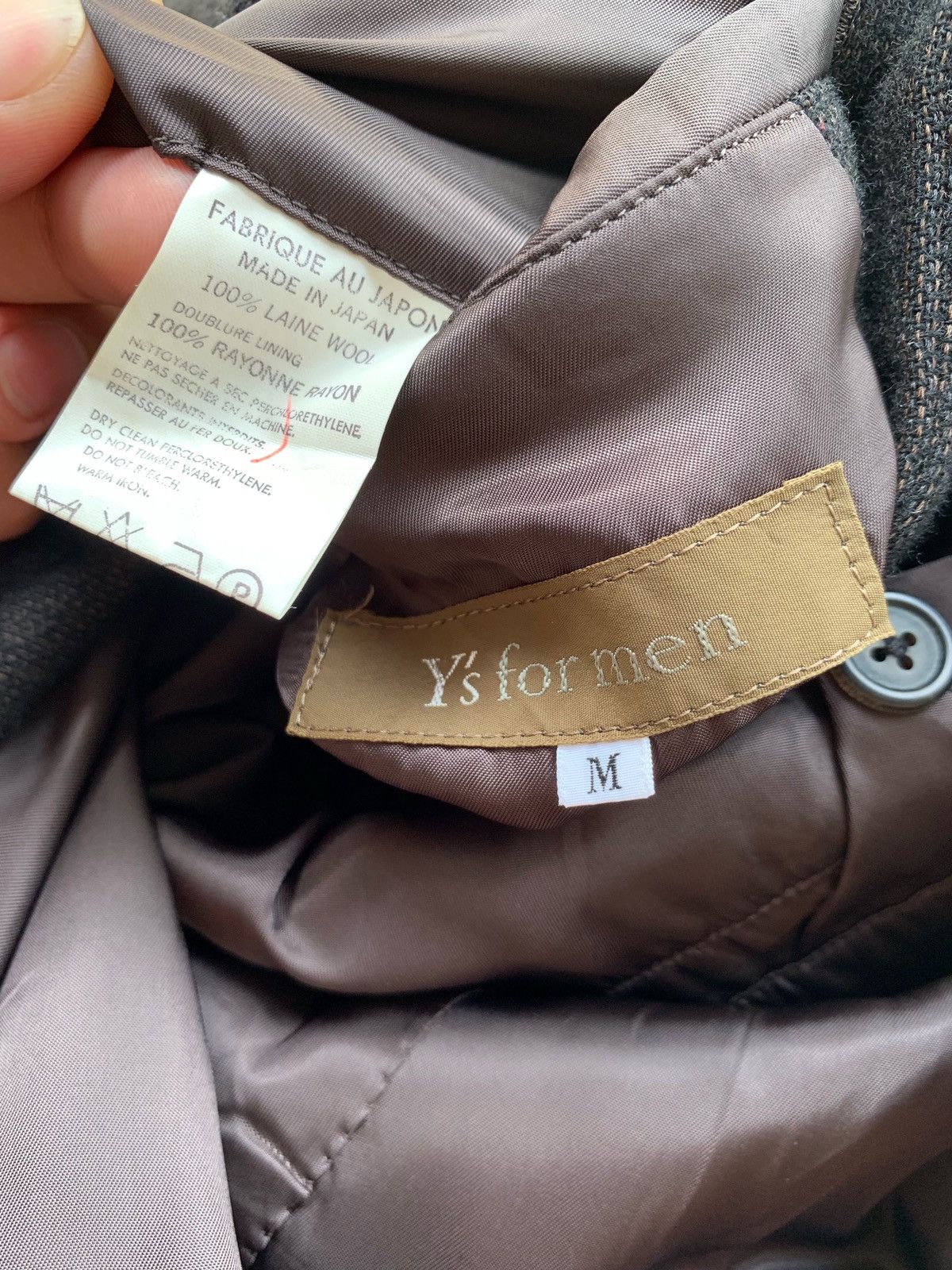 Japanese Brand × Y's for Men × Yohji Yamamoto RARE ‼️ Iconic Yohji Yamamoto 🇯🇵 Y's for men Jacket Size US M / EU 48-50 / 2 - 13 Thumbnail