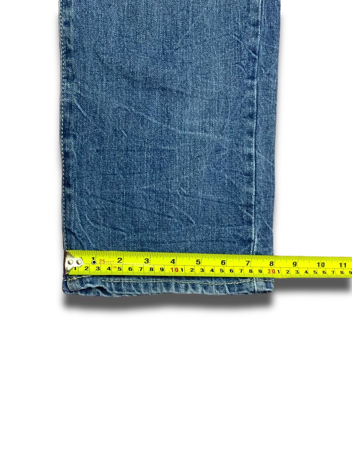 Japanese Brand Vintage Japanese Growth By Grail Distressed Jeans Size US 37 - 12 Thumbnail