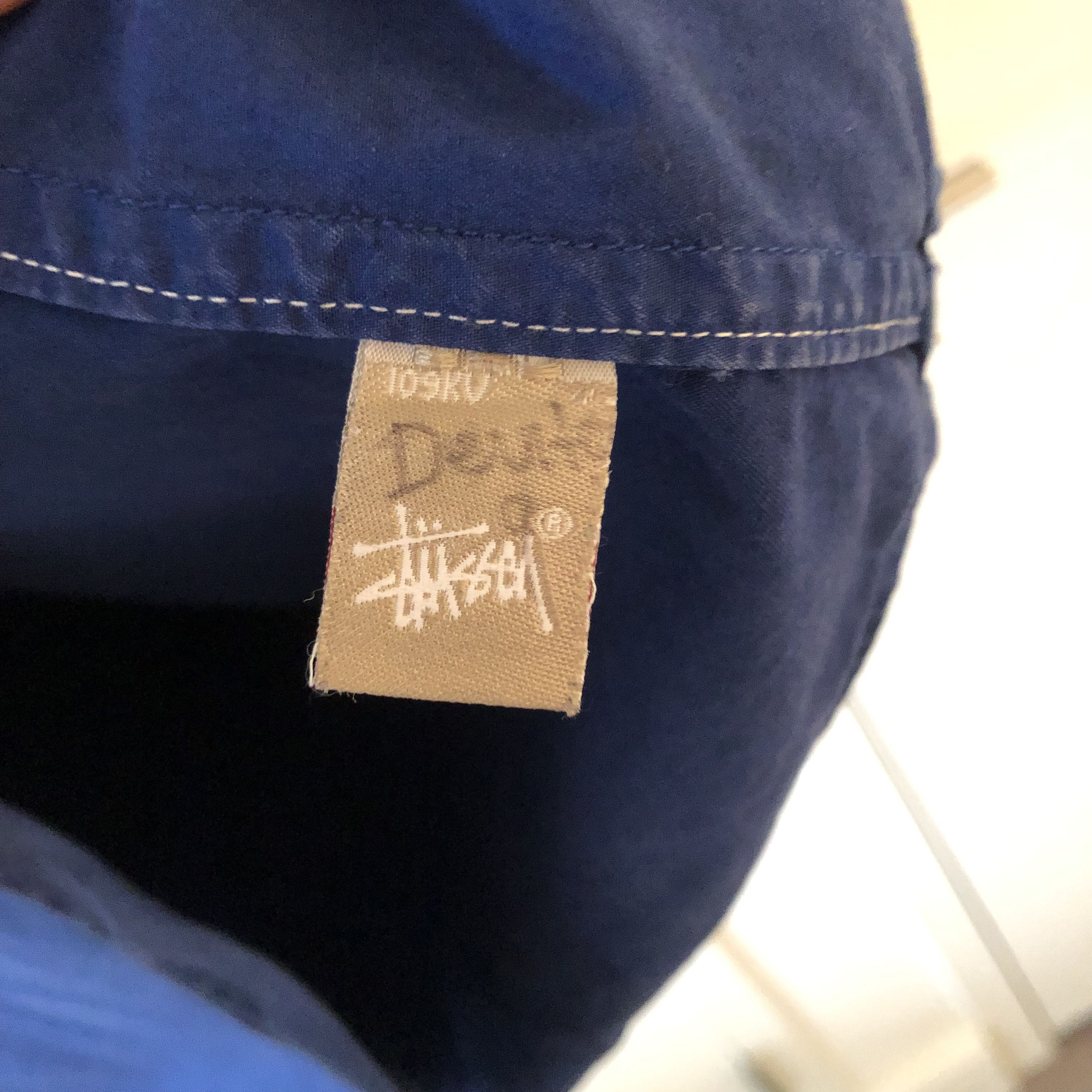 Stussy × Vintage Archived Stussy 'Burly Threads' 1990s Shirt Size US XL / EU 56 / 4 - 4 Thumbnail