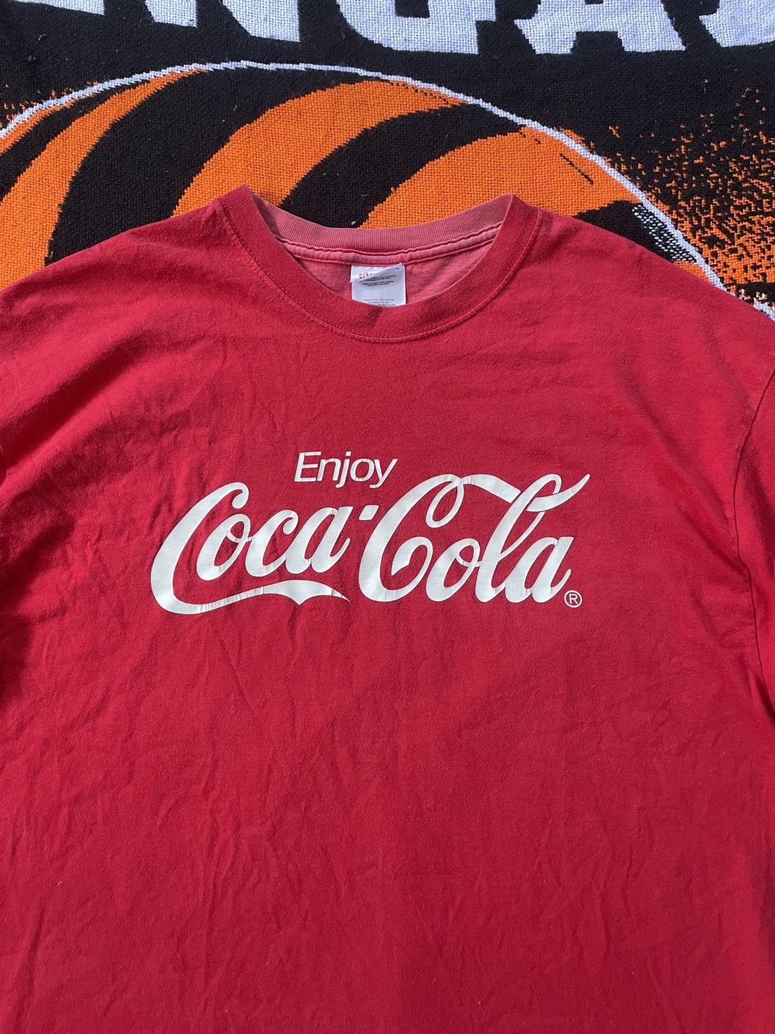 Coca Cola × Vintage 2000s Vintage Enjoy Coca-Cola COKE T-Shirt Size US XL / EU 56 / 4 - 2 Thumbnail