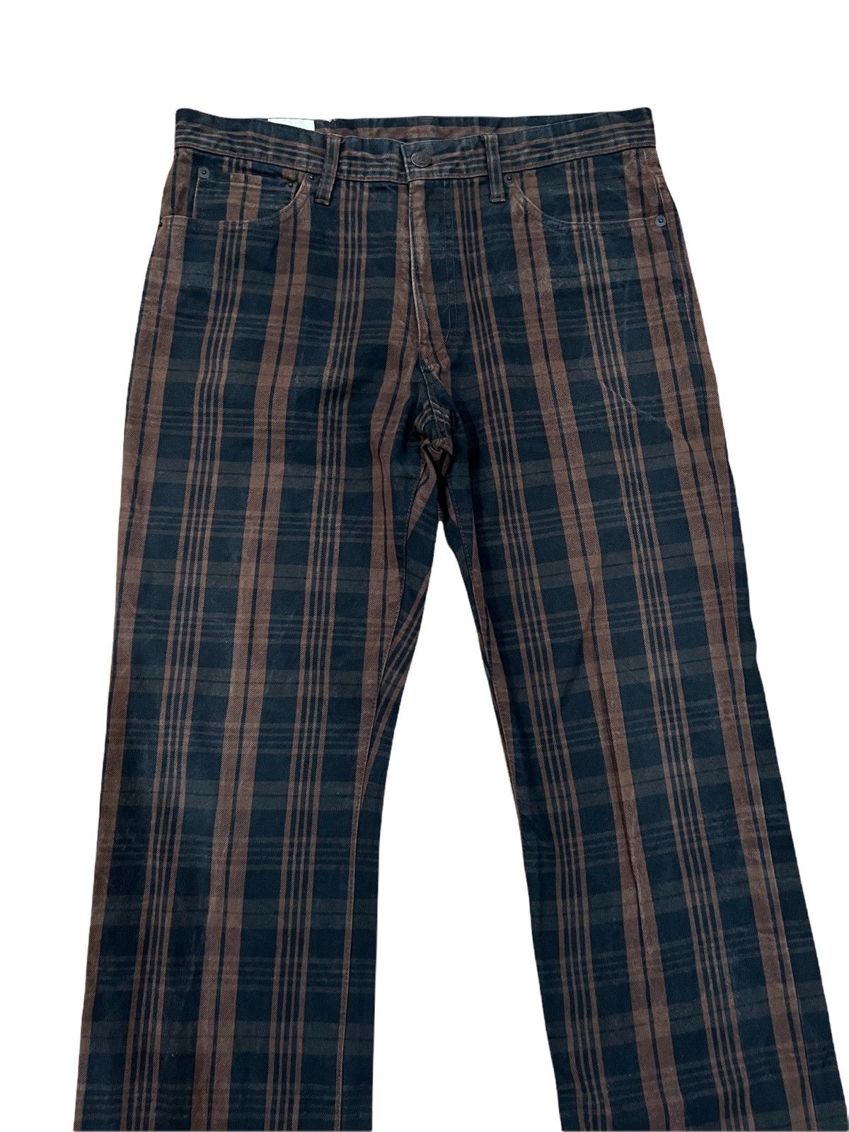 Japanese Brand × Takeo Kikuchi Japanese Brand Takeo Kikuchi Checkered Pants Size US 31 - 3 Thumbnail