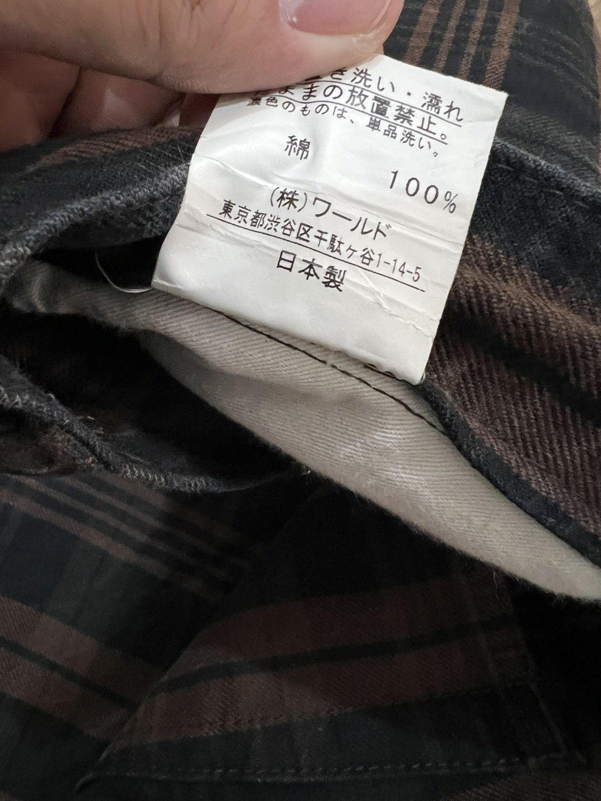 Japanese Brand × Takeo Kikuchi Japanese Brand Takeo Kikuchi Checkered Pants Size US 31 - 8 Thumbnail