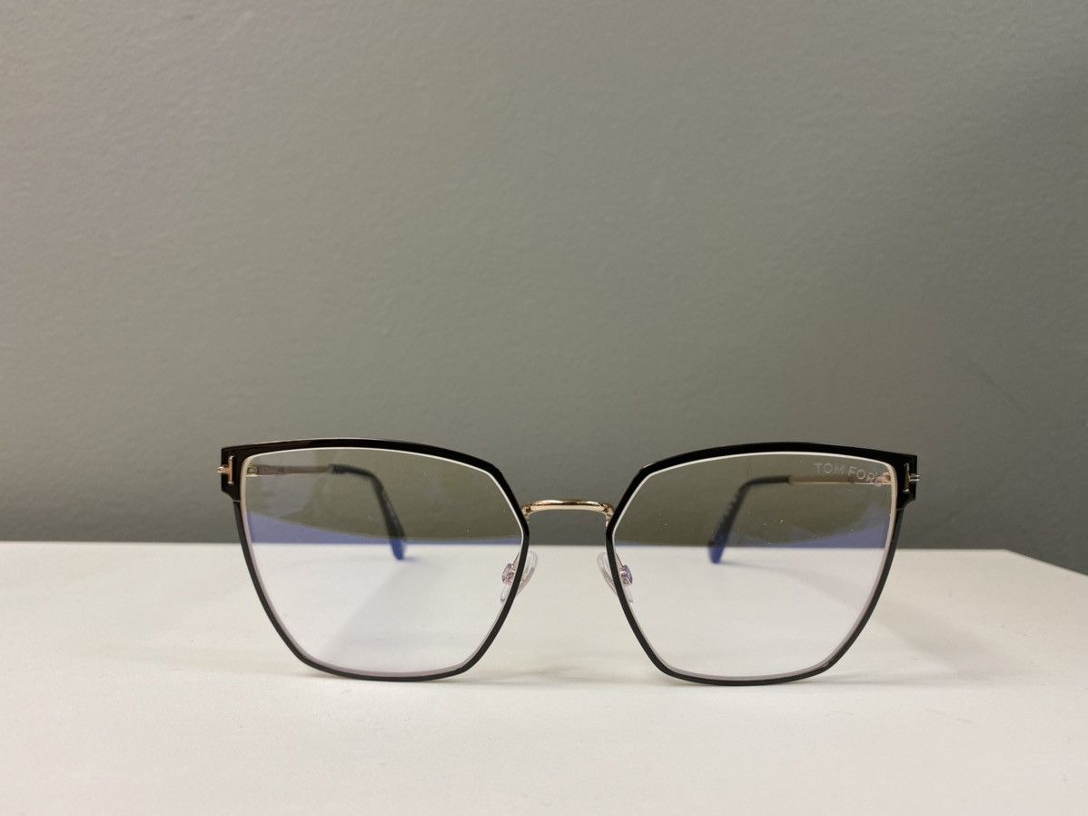 Tom Ford NEW Tom Ford TF5574B Angular Glasses Size ONE SIZE - 1 Thumbnail