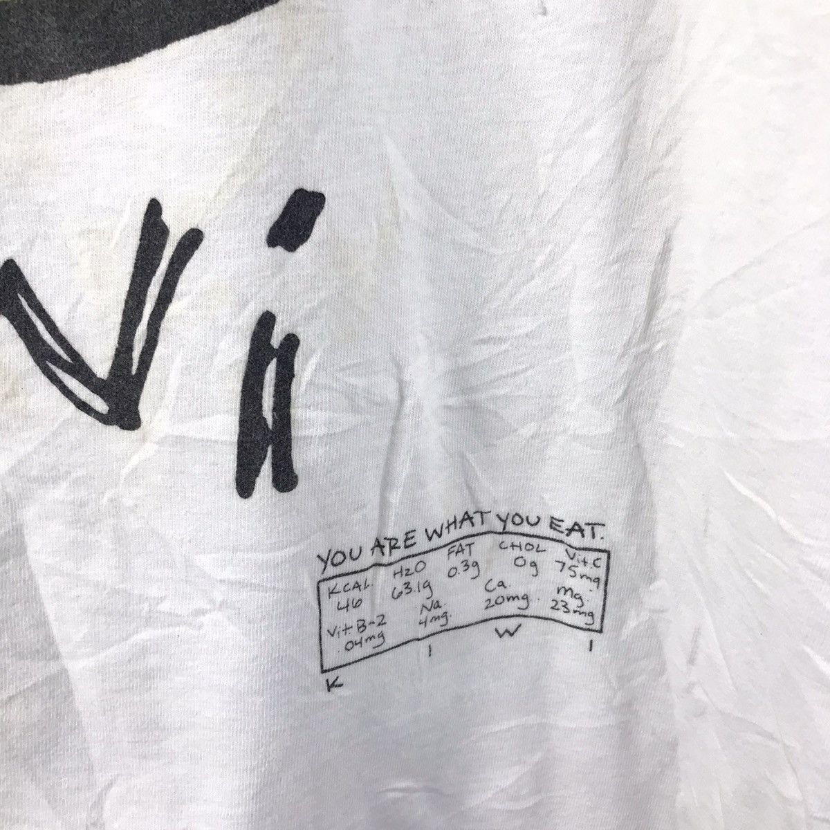 Andy Warhol Vintage Andy ‘ you are what you eat kiwi graphic art shirt Size US L / EU 52-54 / 3 - 6 Thumbnail