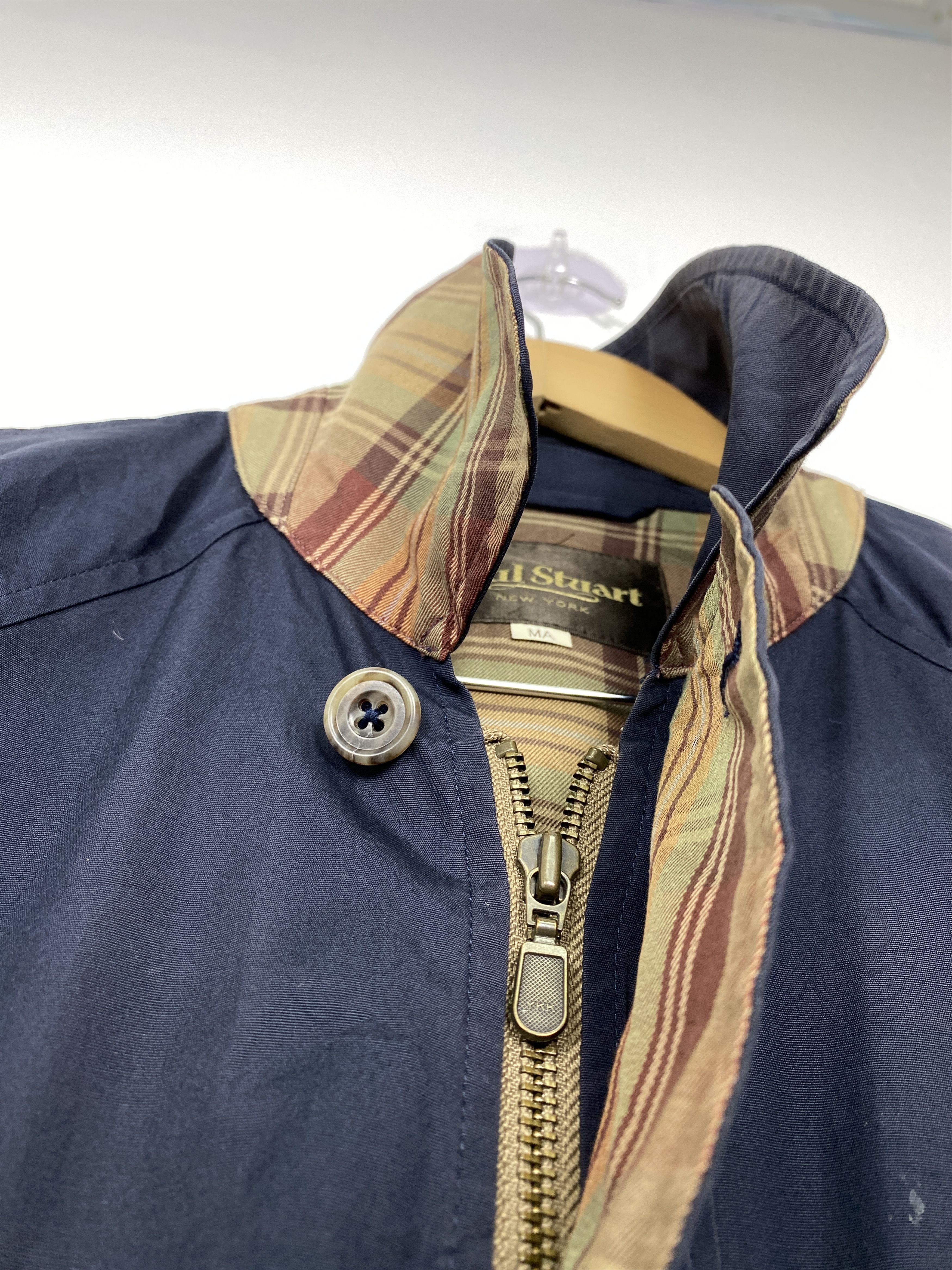 Paul Stuart Vintage Paul Stuart Zip Up Jacket Size US L / EU 52-54 / 3 - 9 Thumbnail