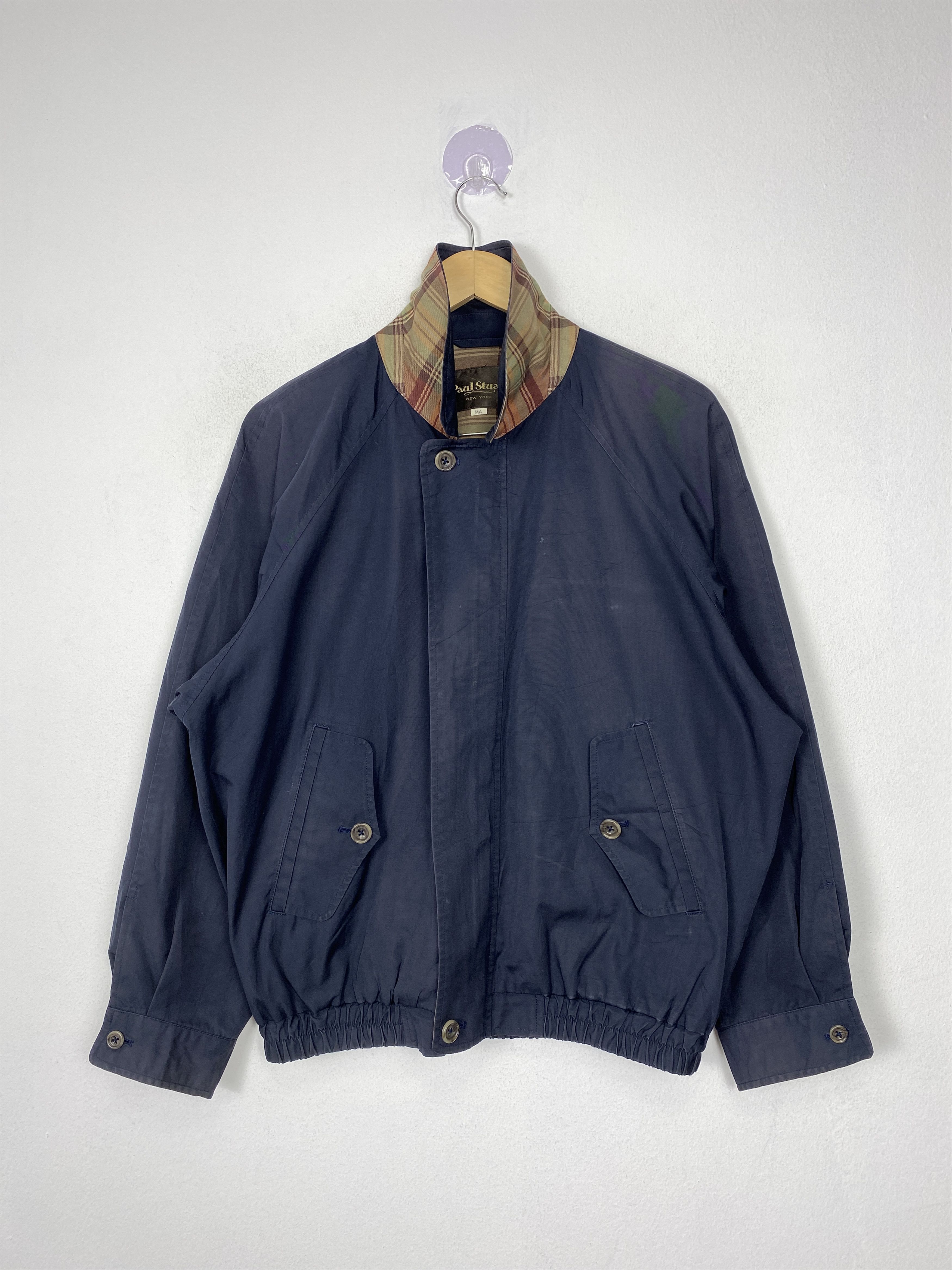 Paul Stuart Vintage Paul Stuart Zip Up Jacket Size US L / EU 52-54 / 3 - 1 Thumbnail