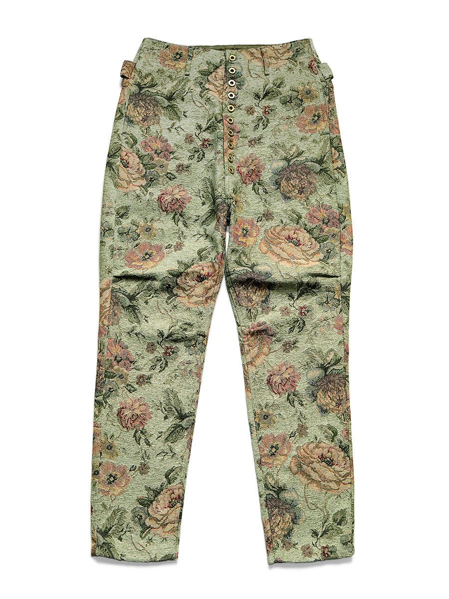 image of Kapital Goblin Clown Pants in Green, Men's (Size 34)