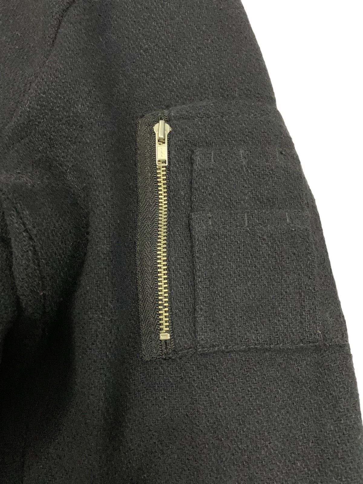 HARE Vintage Japanese Brand Hare Navy Wool Varsity Jacket Size US M / EU 48-50 / 2 - 11 Thumbnail