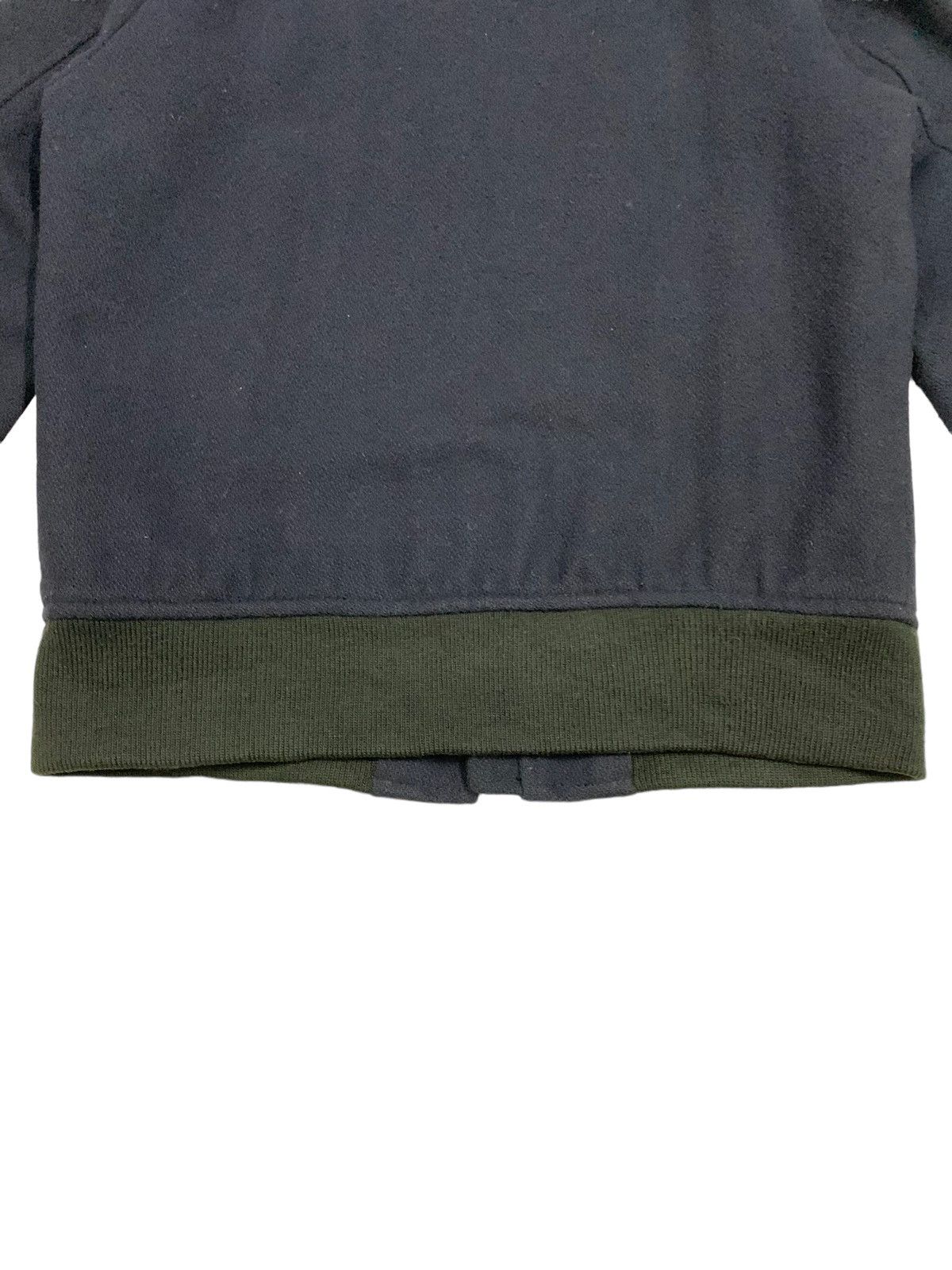 HARE Vintage Japanese Brand Hare Navy Wool Varsity Jacket Size US M / EU 48-50 / 2 - 13 Thumbnail